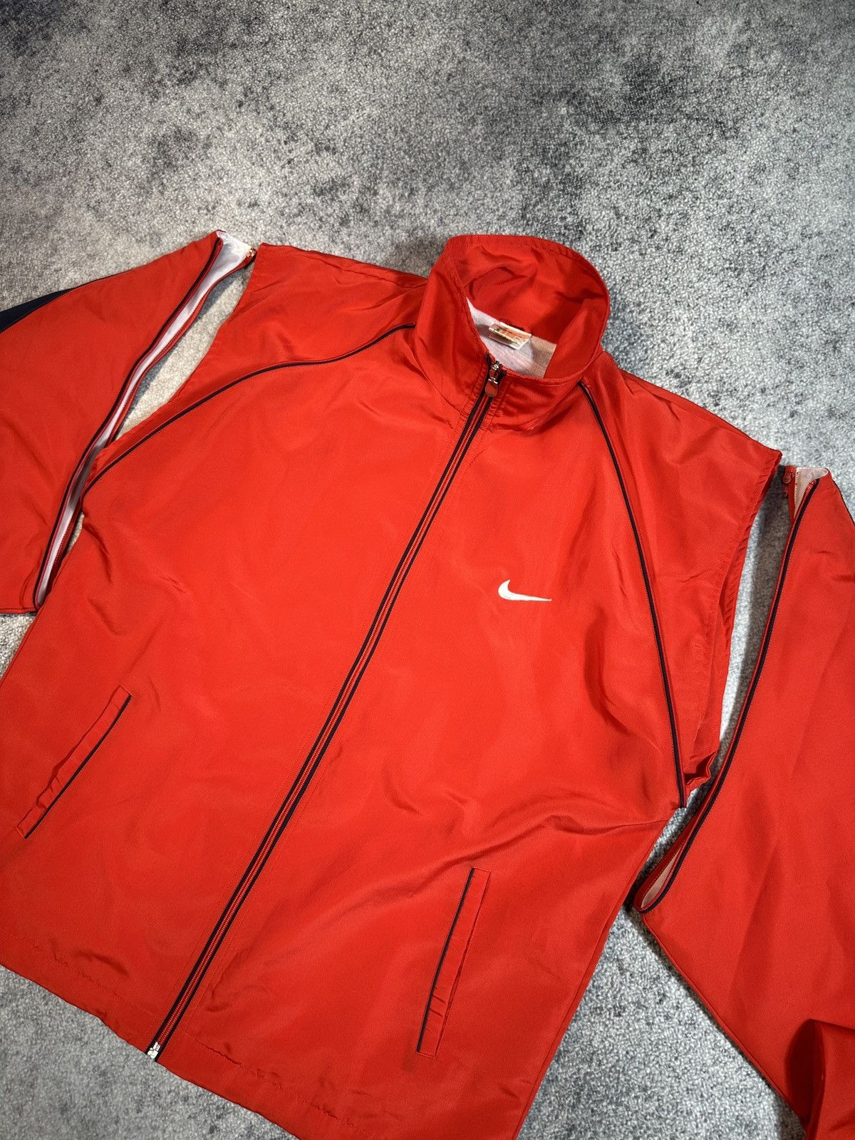 Nike × Vintage Y2K Vintage Nike Zip Up Jacket Rare Streetwear Casual USA XL Size US L / EU 52-54 / 3 - 4 Thumbnail