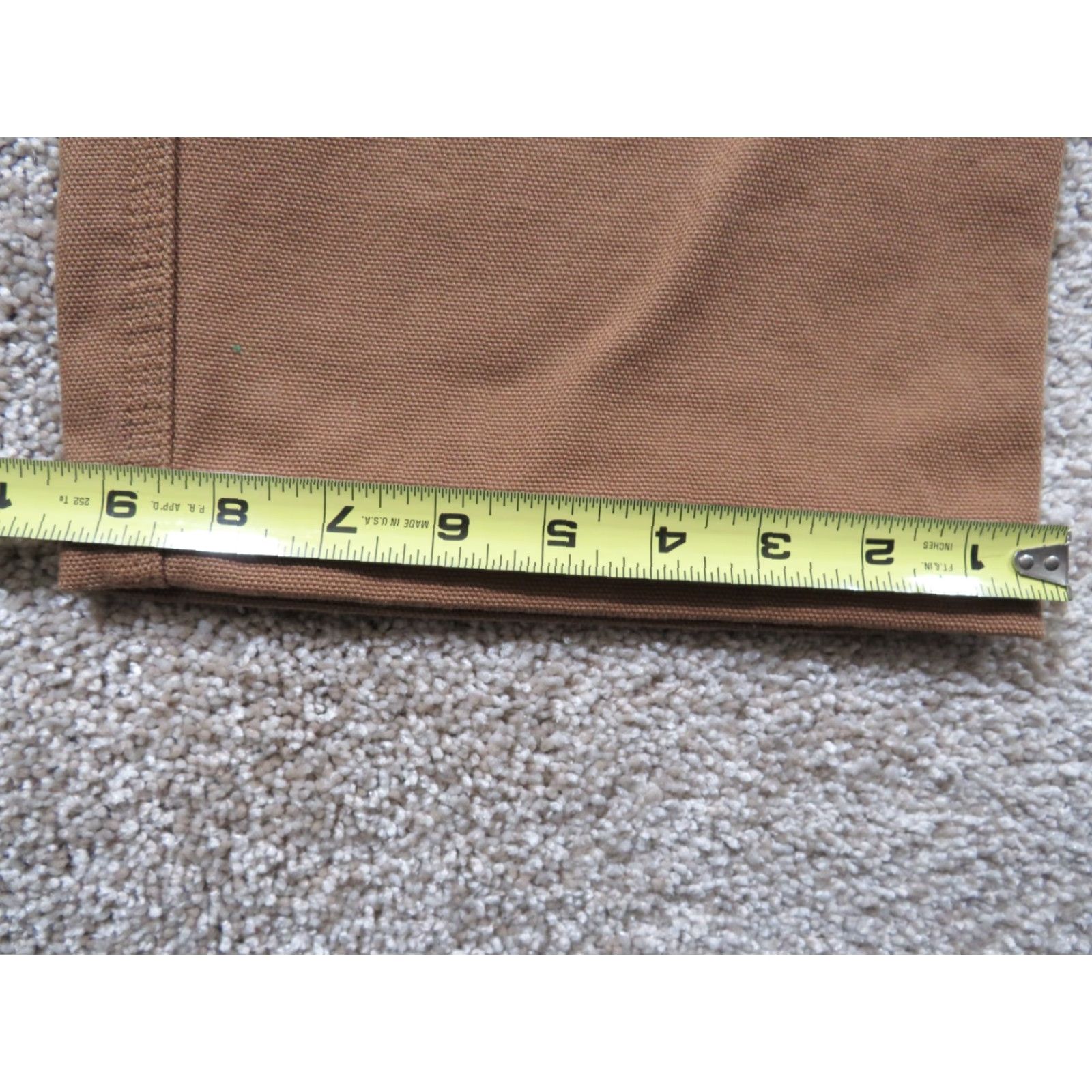 Duluth Trading Company Duluth Trading Co Pants Men 34x26 Brown Cargo Relaxed Fit Workwear Duck Canvas Pants Size US 34 / EU 50 - 5 Thumbnail