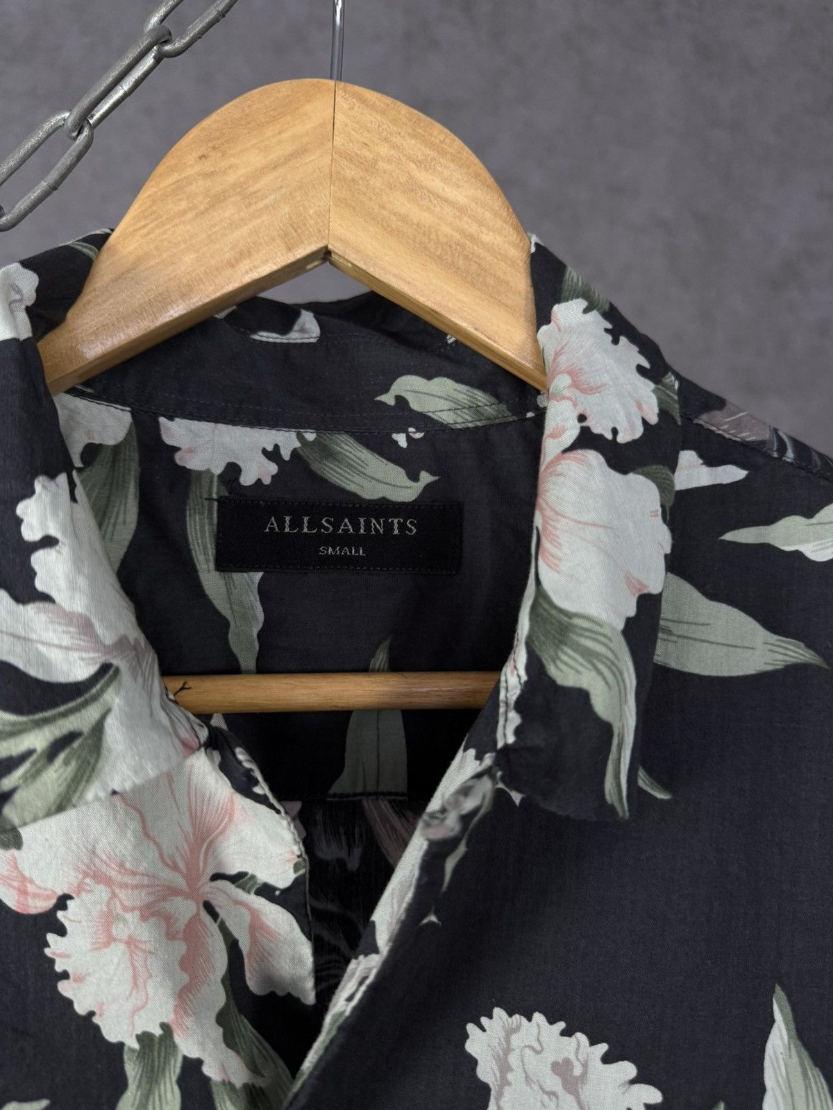 Allsaints Allsaints designer Hawaiian crazy shirt Size US S / EU 44-46 / 1 - 3 Thumbnail