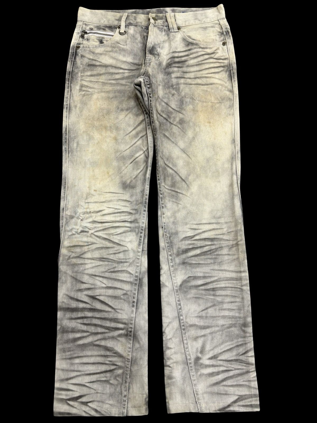 semanticdesign 💥Insane Style semanticdesign Sick Fade Pnk Metal Denim F544 Size US 31 - 1 Thumbnail