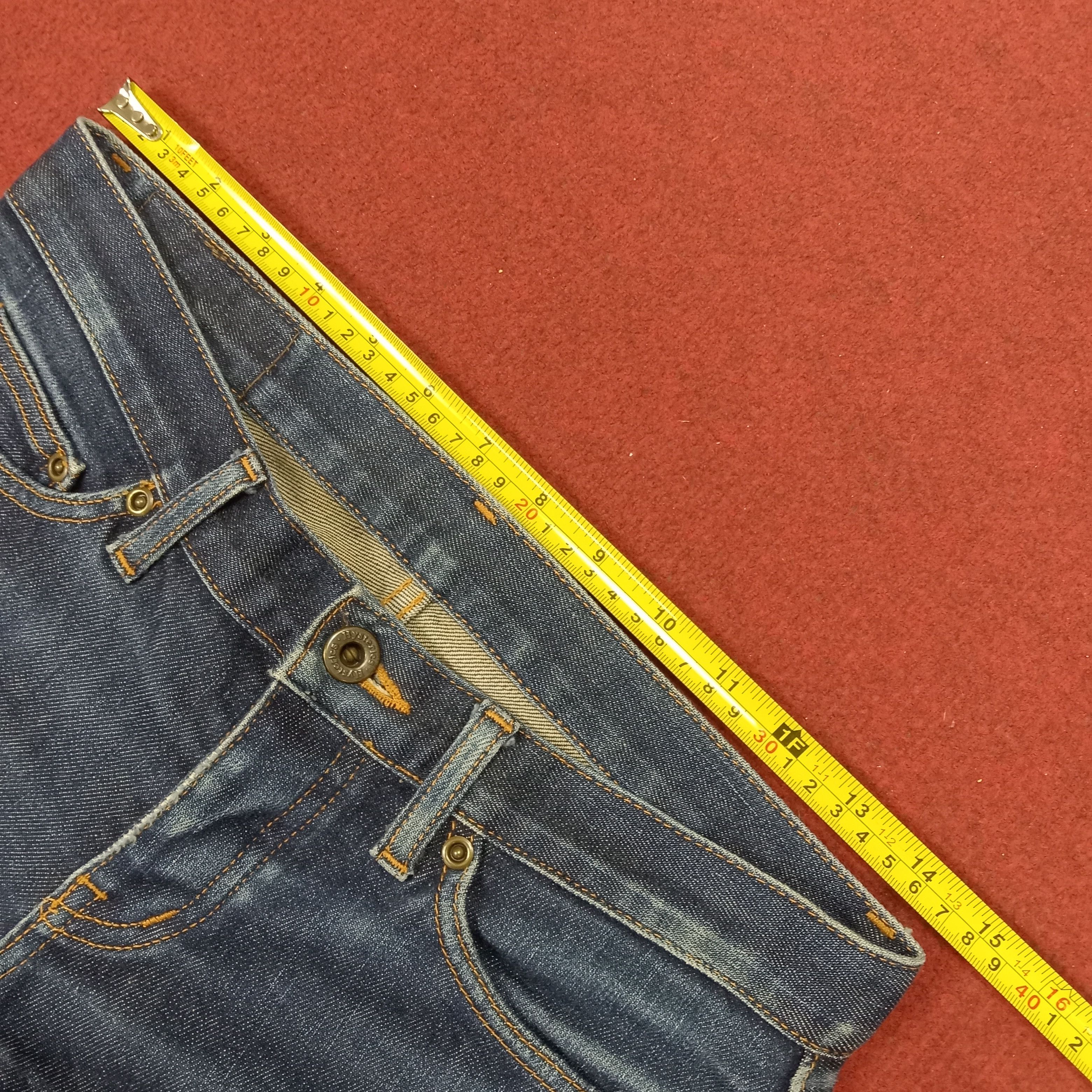Hysteric Glamour Hysteric Glamour Japanese Streetwear Style Custom Art Jeans Size 29" - 7 Thumbnail