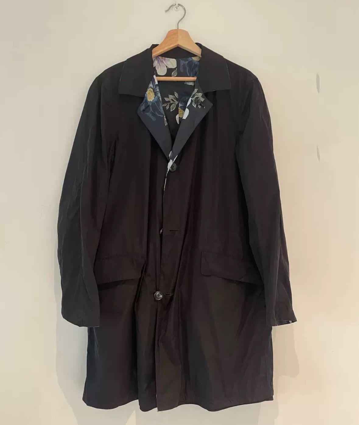 Dries Van Noten Dries van noten Double-sided floral trench coat Size US XL / EU 56 / 4 - 4 Thumbnail