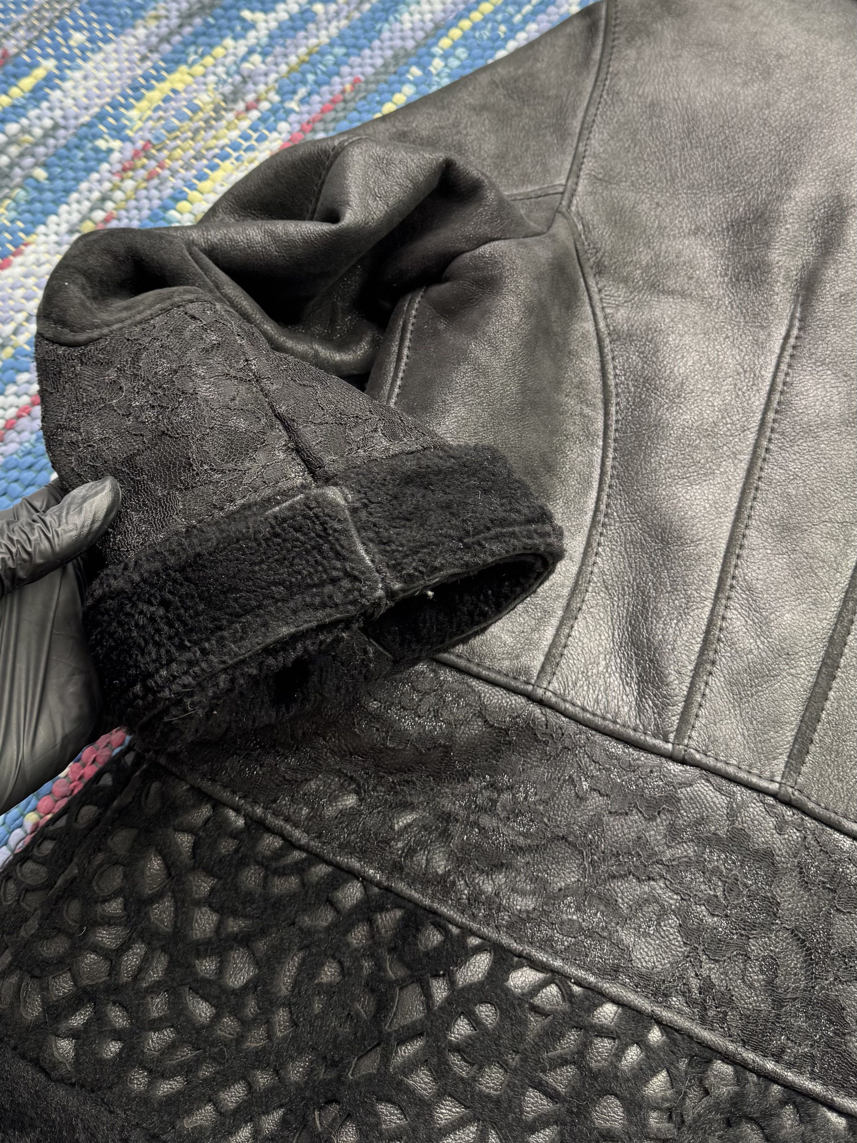 Japanese Brand Vintage Real Sheepskin Coat D15(583)A787 Size L / US 10 / IT 46 - 12 Thumbnail
