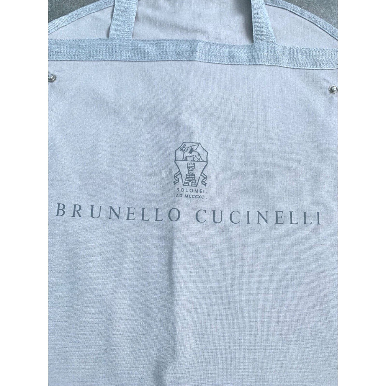 Brunello Cucinelli BRUNELLO CUCINELLI Garment Cover Dust Bag Zipped Storage Size ONE SIZE - 7 Thumbnail