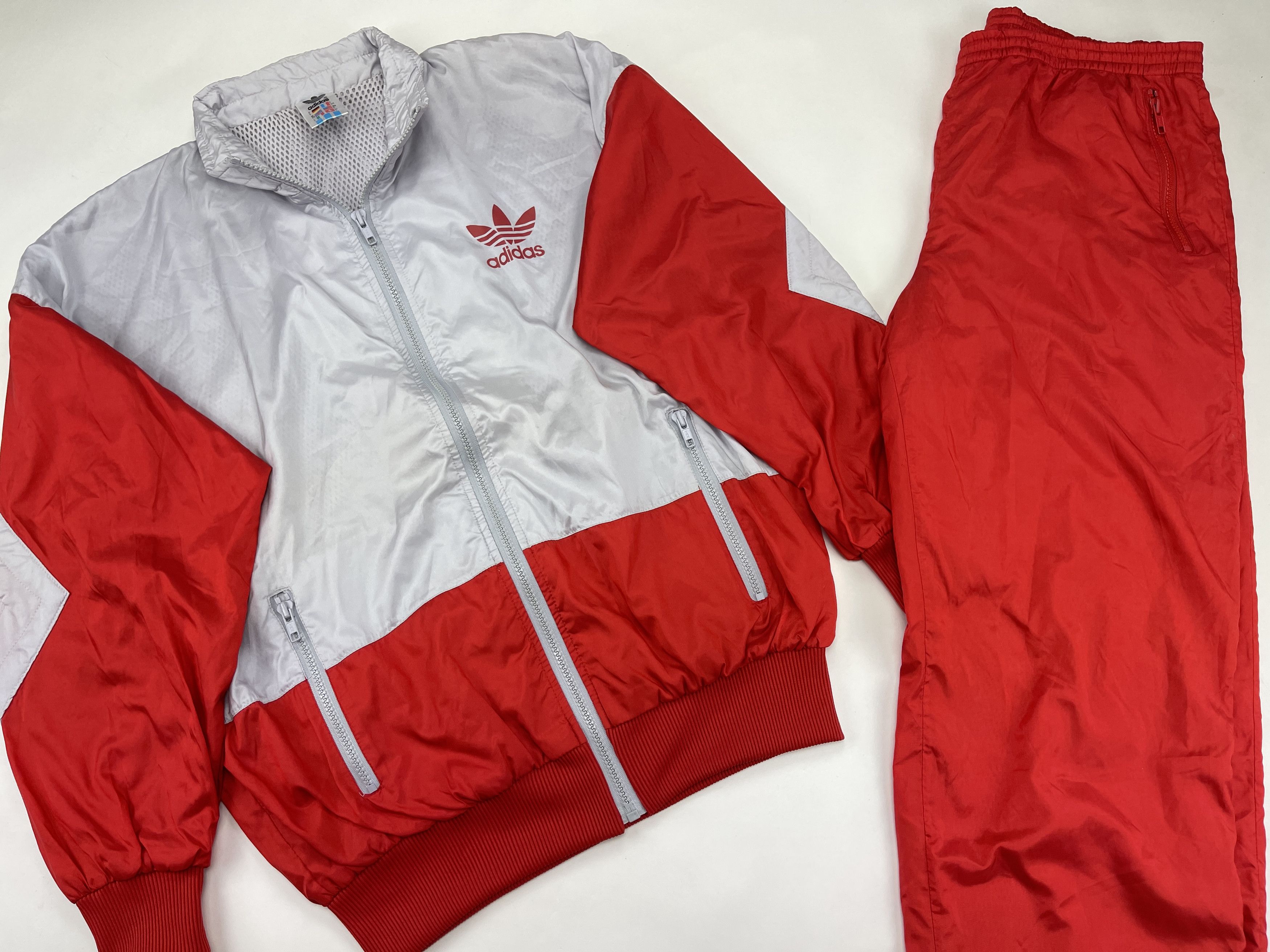 Adidas ADIDAS tracksuit, vintage track suit, jacket pants set 90s S Size US S / EU 44-46 / 1 - 3 Thumbnail