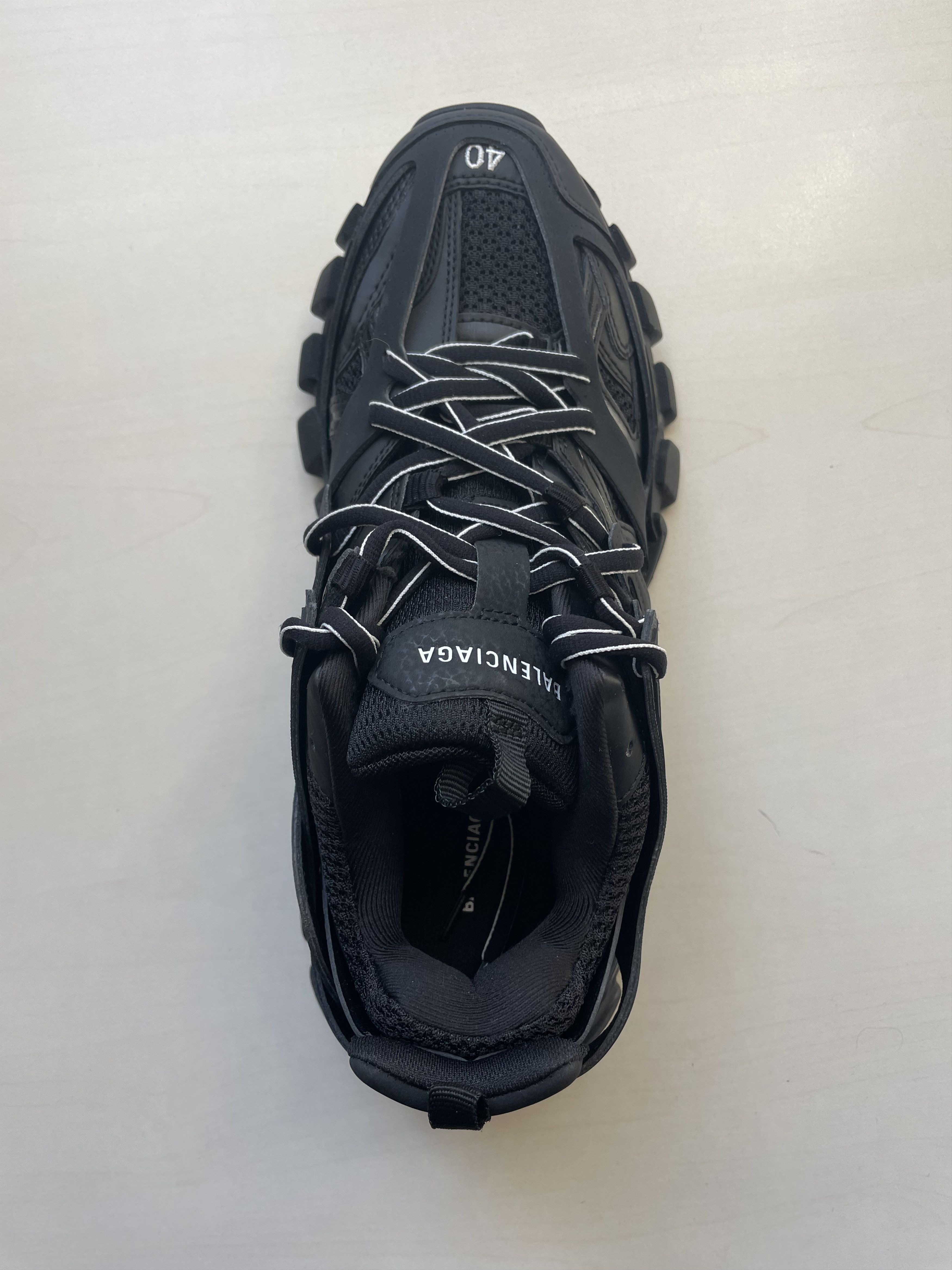 Balenciaga BALENCIAGA Track 1.0 Black Low Top Sneakers Size US 7 / EU 40 - 6 Thumbnail