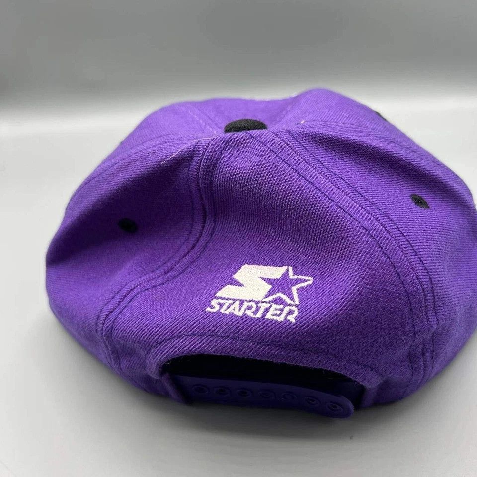 Starter × Vintage Northwestern Wildcats Hat Men Tri Power Snap Back Cap Size ONE SIZE - 9 Thumbnail