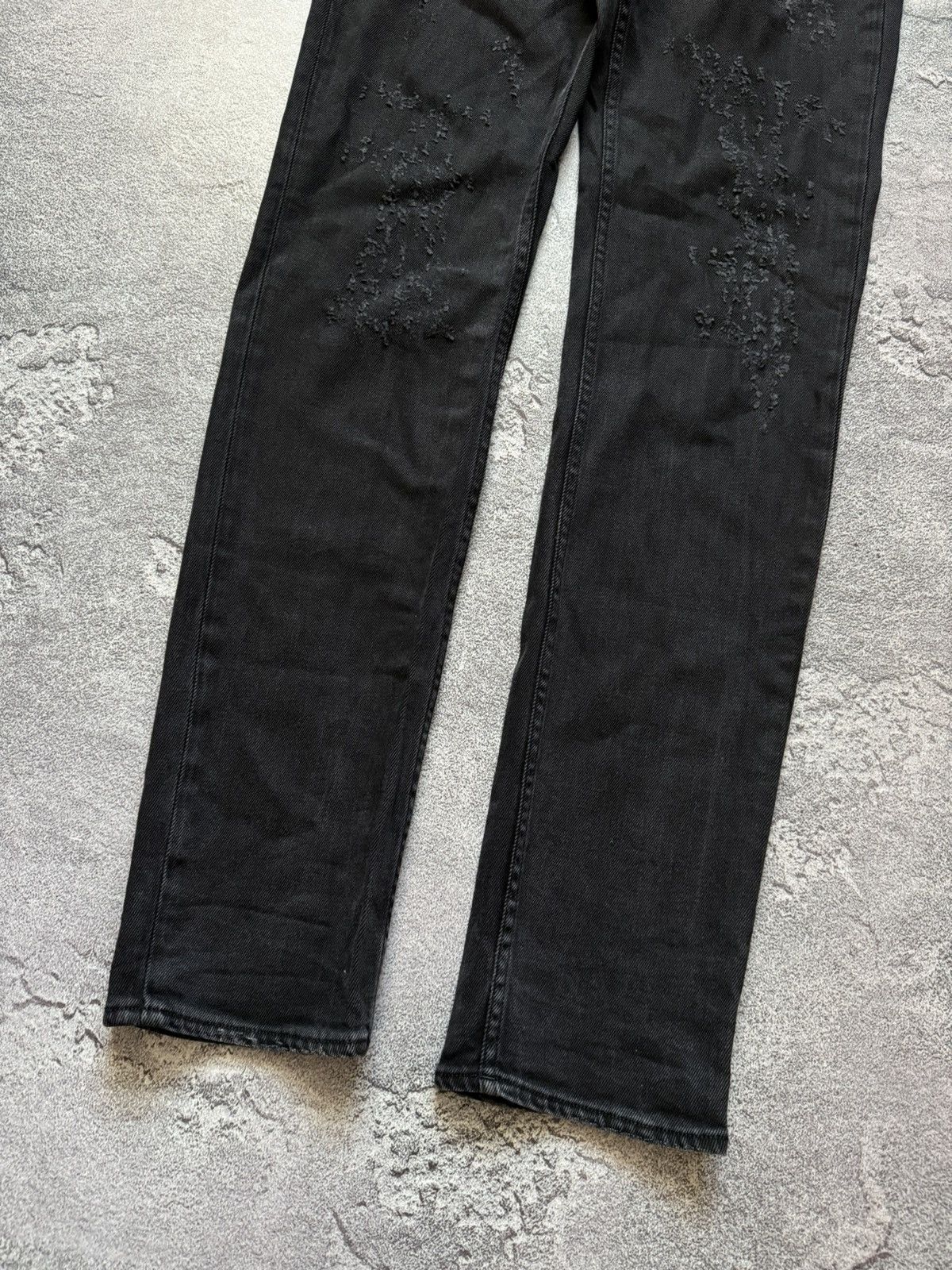 Vintage Zadig & Voltaire 30 distressed denim pant trouser Jean chino Size US 30 / EU 46 - 6 Thumbnail