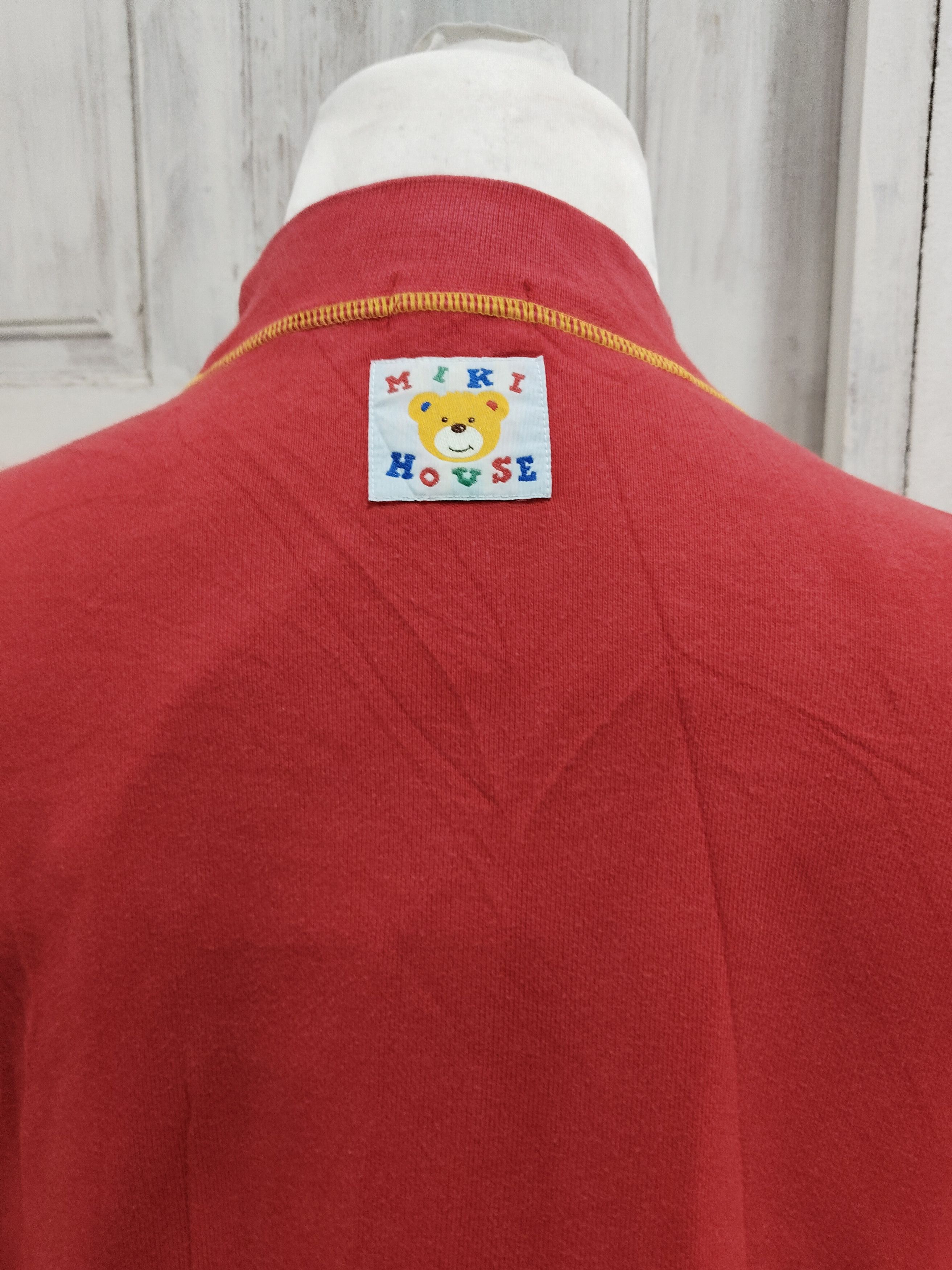 Vintage Miki House Big Logo Sweatshirt Size US M / EU 48-50 / 2 - 6 Thumbnail