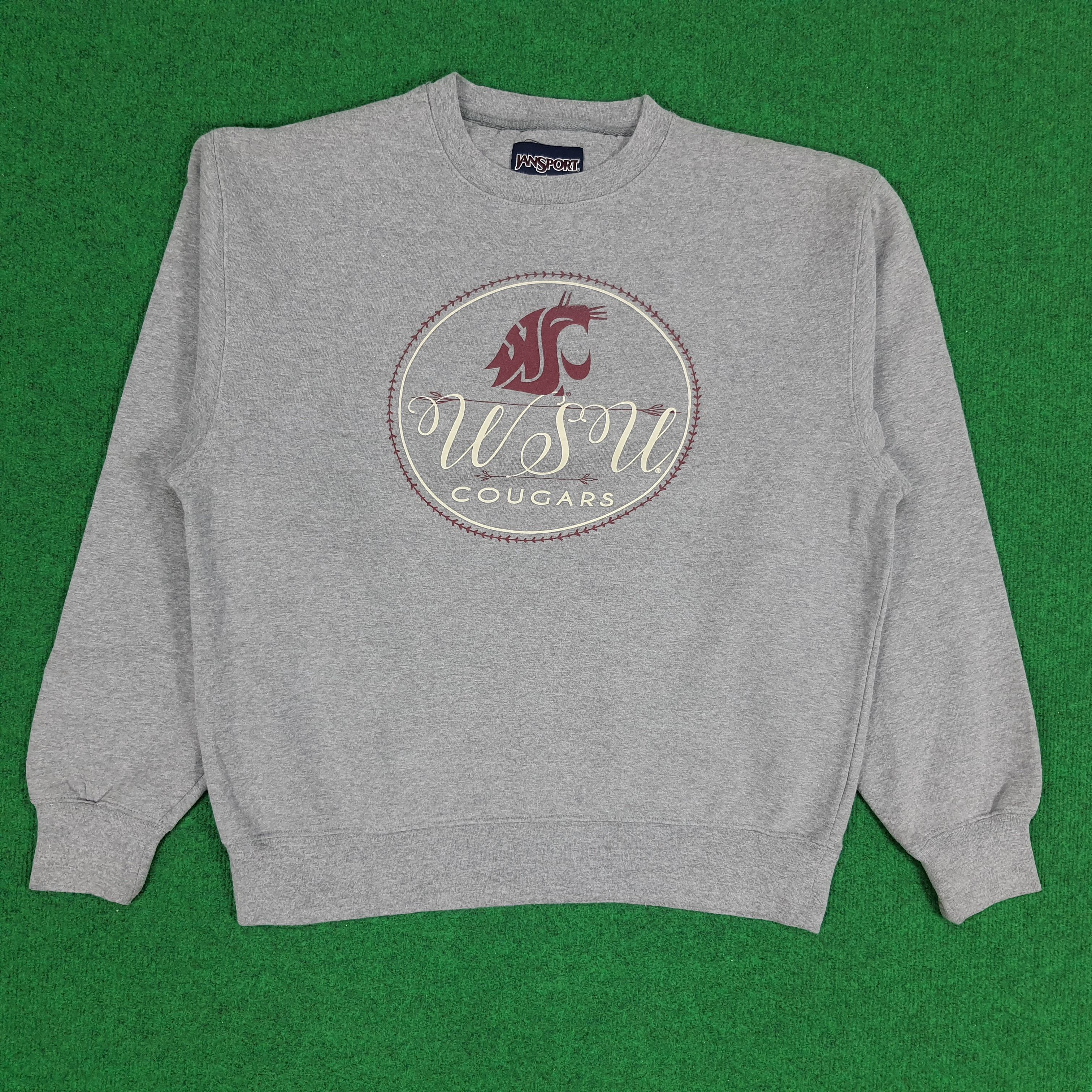 Jansport × Vintage Vintage Washington State Cougars Football WSU NFL Sweatshirt Size US L / EU 52-54 / 3 - 1 Thumbnail
