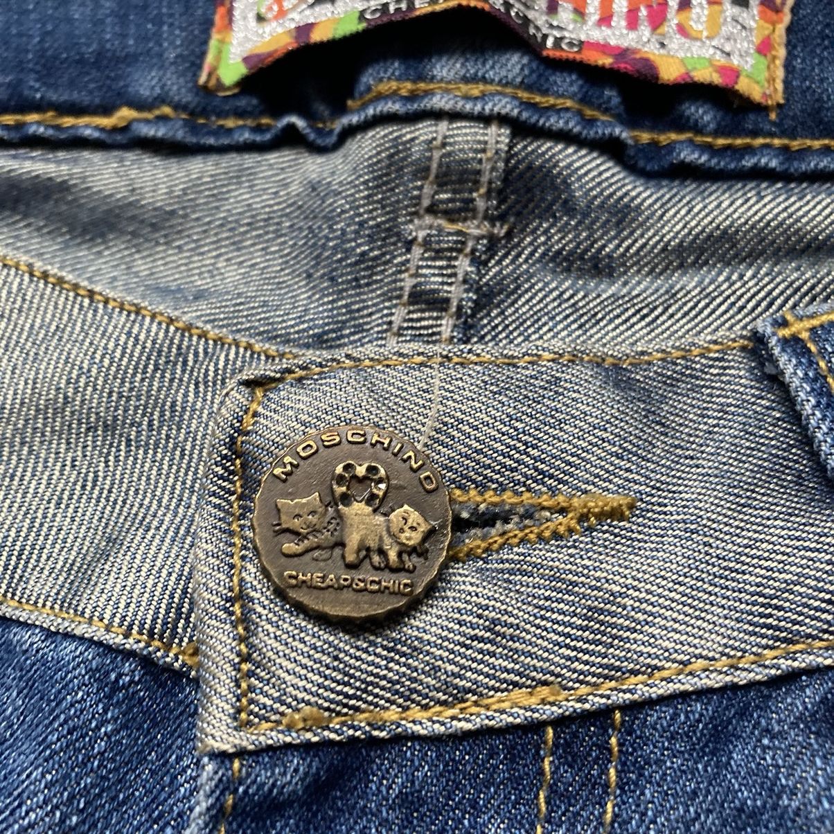 Moschino × Vintage Vintage Y2K Moschino Cheap & Chic 80’s Jeans Size 29" - 7 Thumbnail