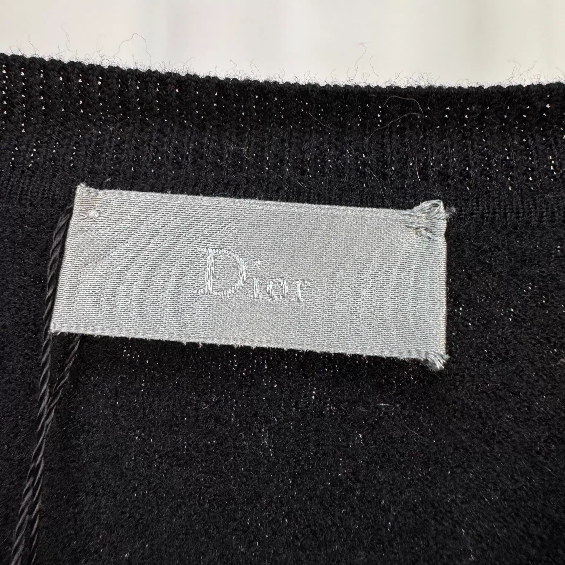 Dior Dior Bee Embroidered Wool Knit Sweater M 98 New Size M / US 6-8 / IT 42-44 - 6 Thumbnail