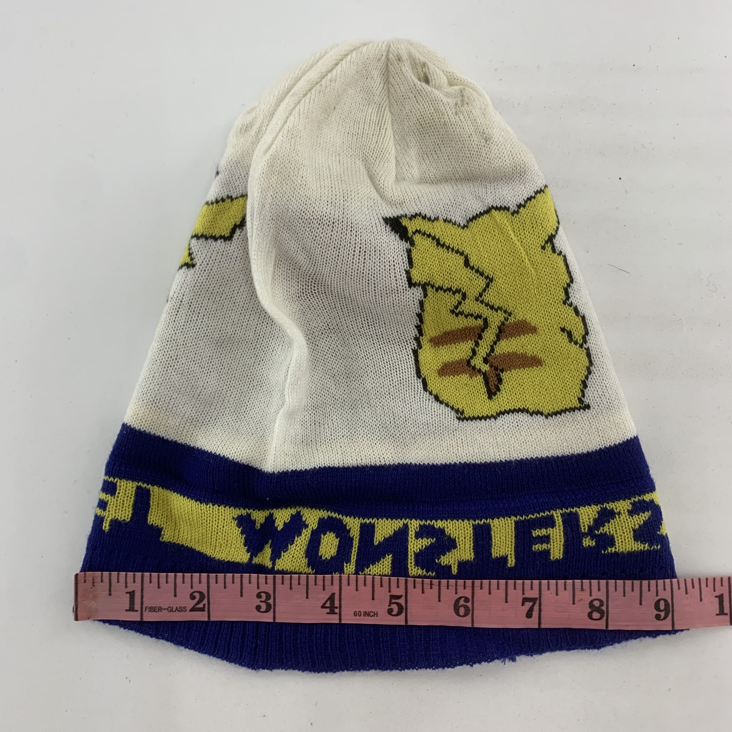 Japanese Brand × Nintendo × Vintage Monster Pikacchu Beanie Hat Snowcap Size ONE SIZE - 10 Thumbnail