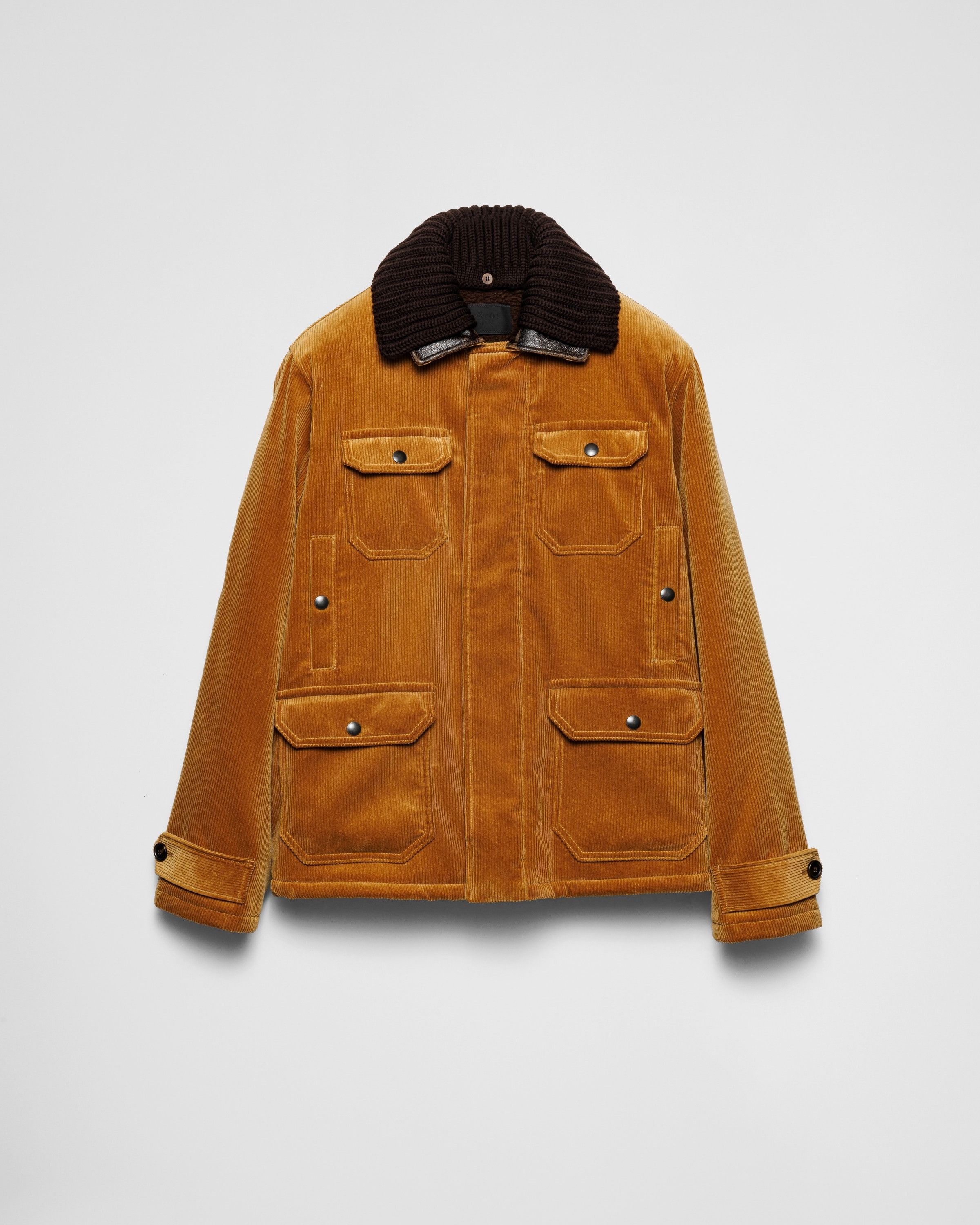 Prada o1la1rc1a0925 Corduroy Jacket in Mustard Size US S / EU 44-46 / 1 - 1 Thumbnail