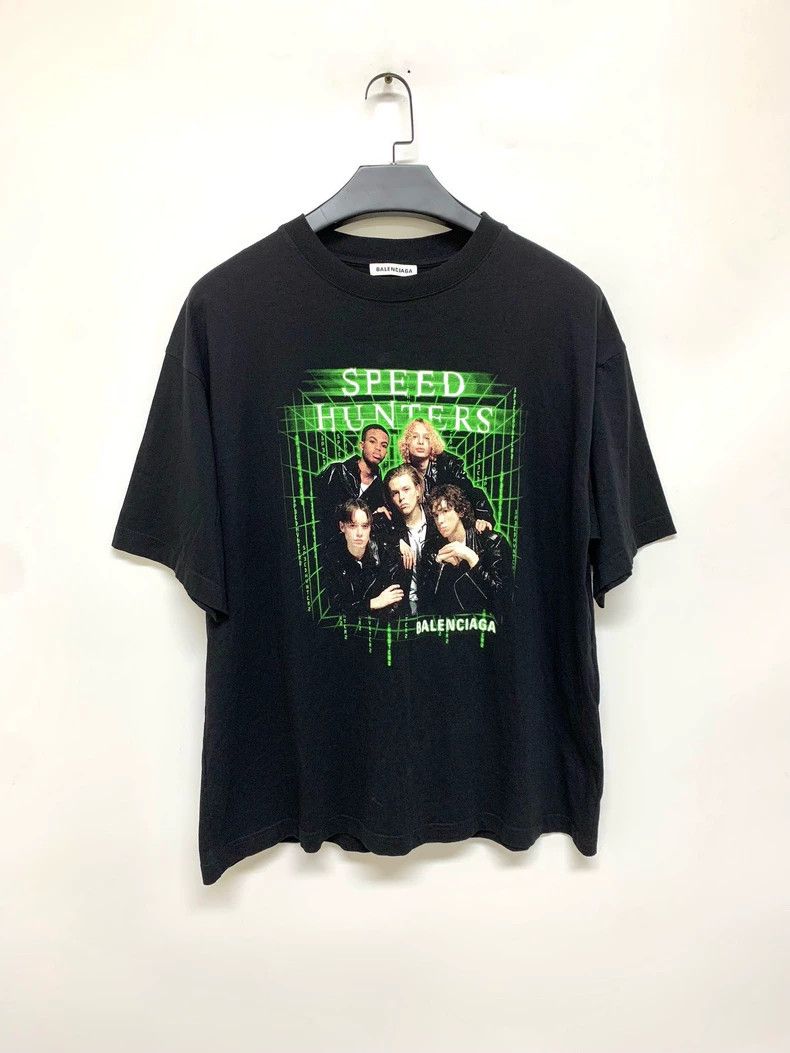 Balenciaga Balenciaga Speed Hunters Short Sleeve T-shirt - dmc Size US M / EU 48-50 / 2 - 1 Thumbnail
