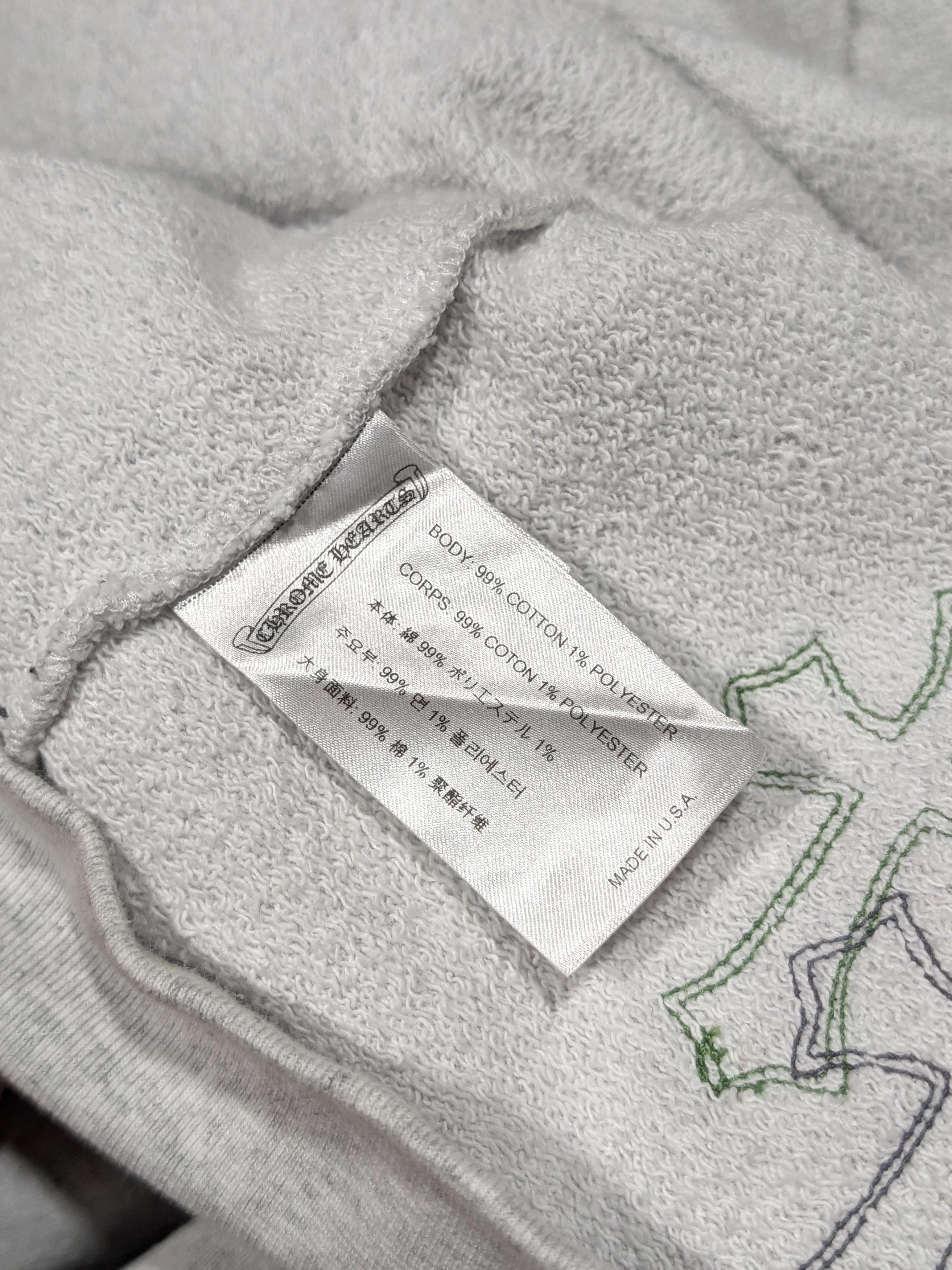 Chrome Hearts Multi Cross Matty Boy Chrome Hearts Patch Hoodie Grey 2021 Size US XL / EU 56 / 4 - 14 Thumbnail