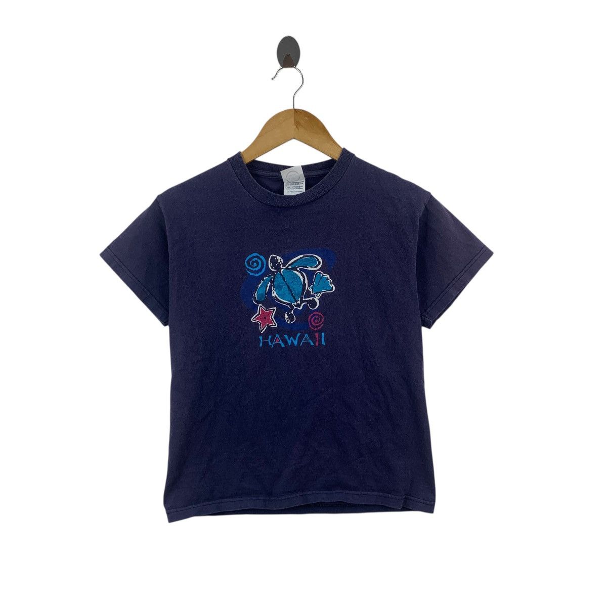 Vintage Vintage HAWAII SEA TURTLE Love Nature Preserve Tee Shirt Top Size XS / US 0-2 / IT 36-38 - 3 Thumbnail