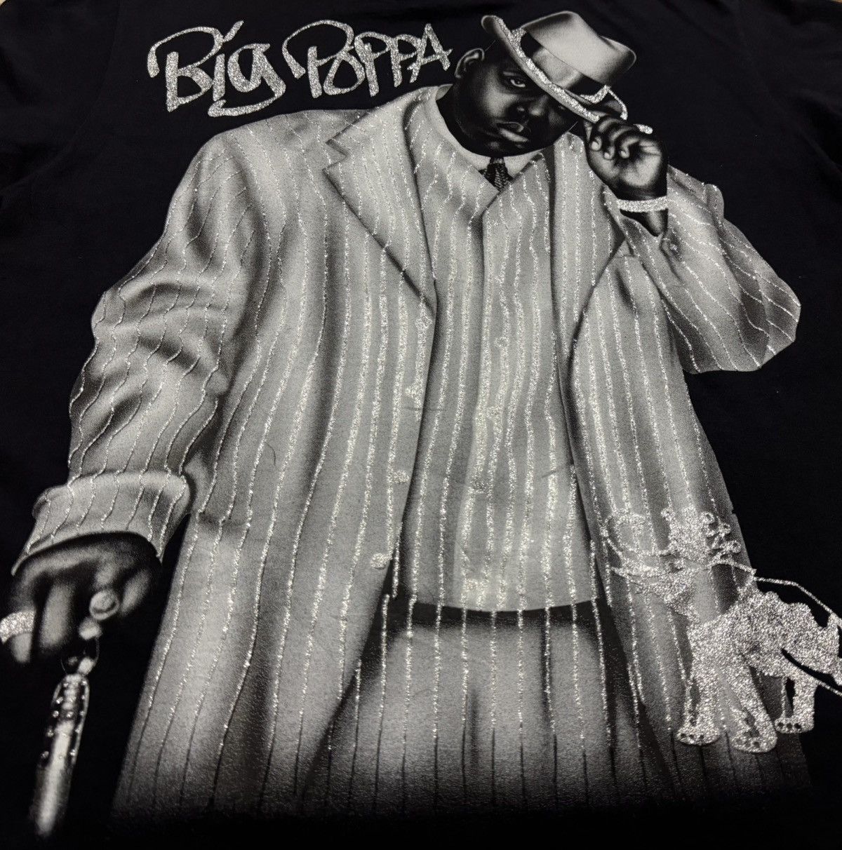 Brooklyn Mint × Rap Tees × Vintage Vintage Y2K Big Poppa Size US L / EU 52-54 / 3 - 3 Thumbnail