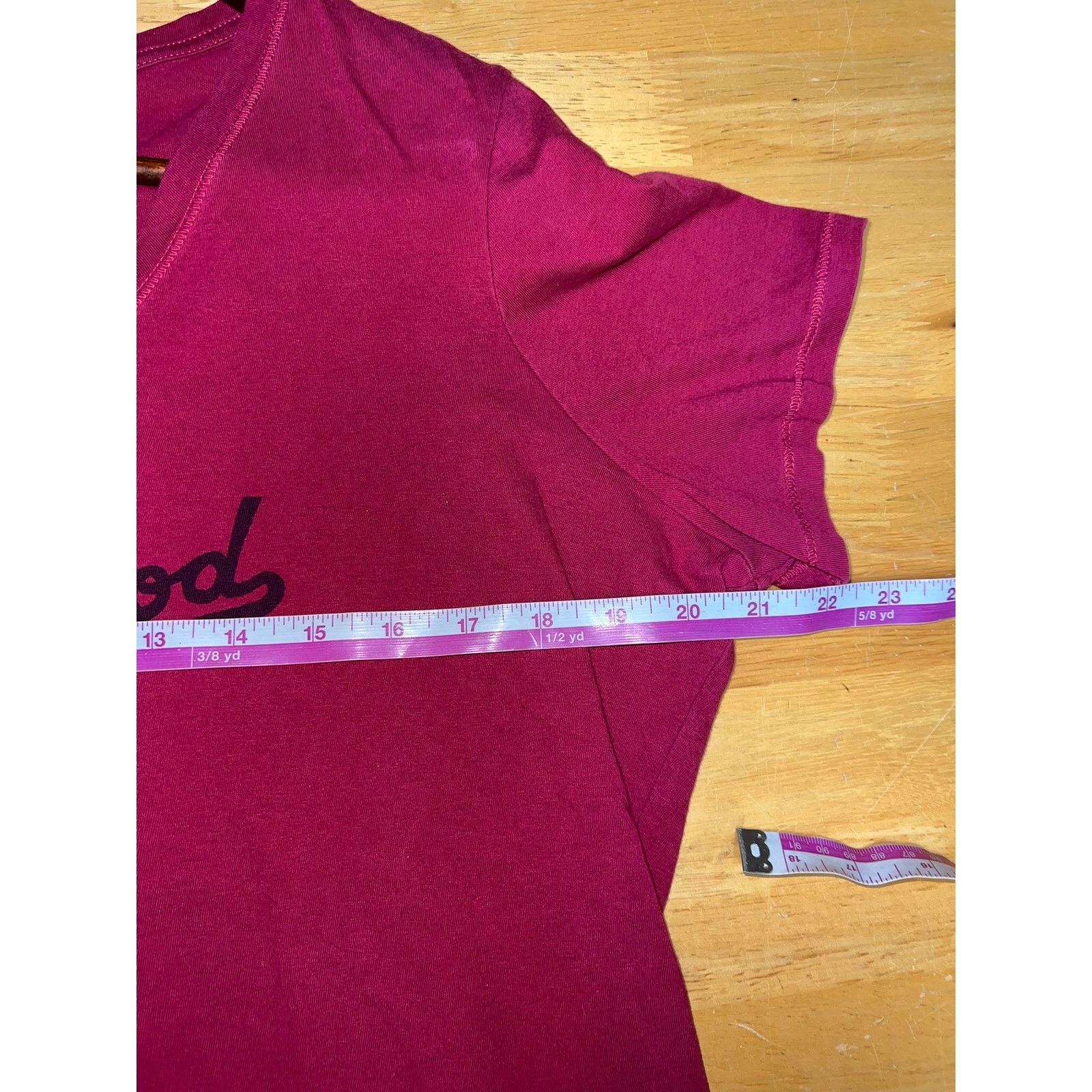 Vintage Womens Life Is Good Baseball Shirt Purple Pink Softball Top Size L / US 10 / IT 46 - 7 Thumbnail