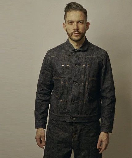 Japanese Brand Belafonte ragtime candle light denim jacket Size US L / EU 52-54 / 3 - 2 Thumbnail