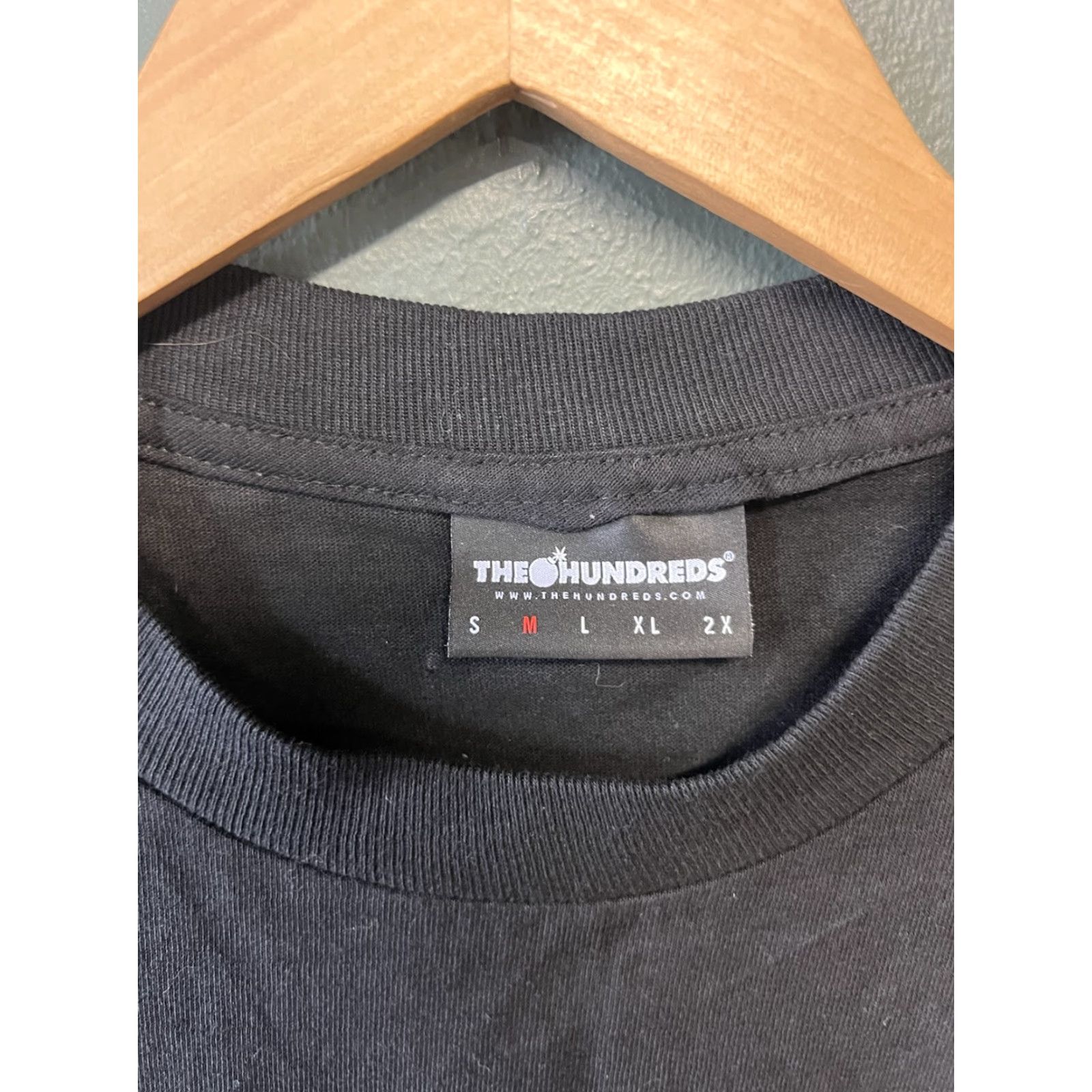 The Hundreds The Hundreds Mens Black Short Sleeve Graphic T-Shirt Size L Size US L / EU 52-54 / 3 - 3 Thumbnail
