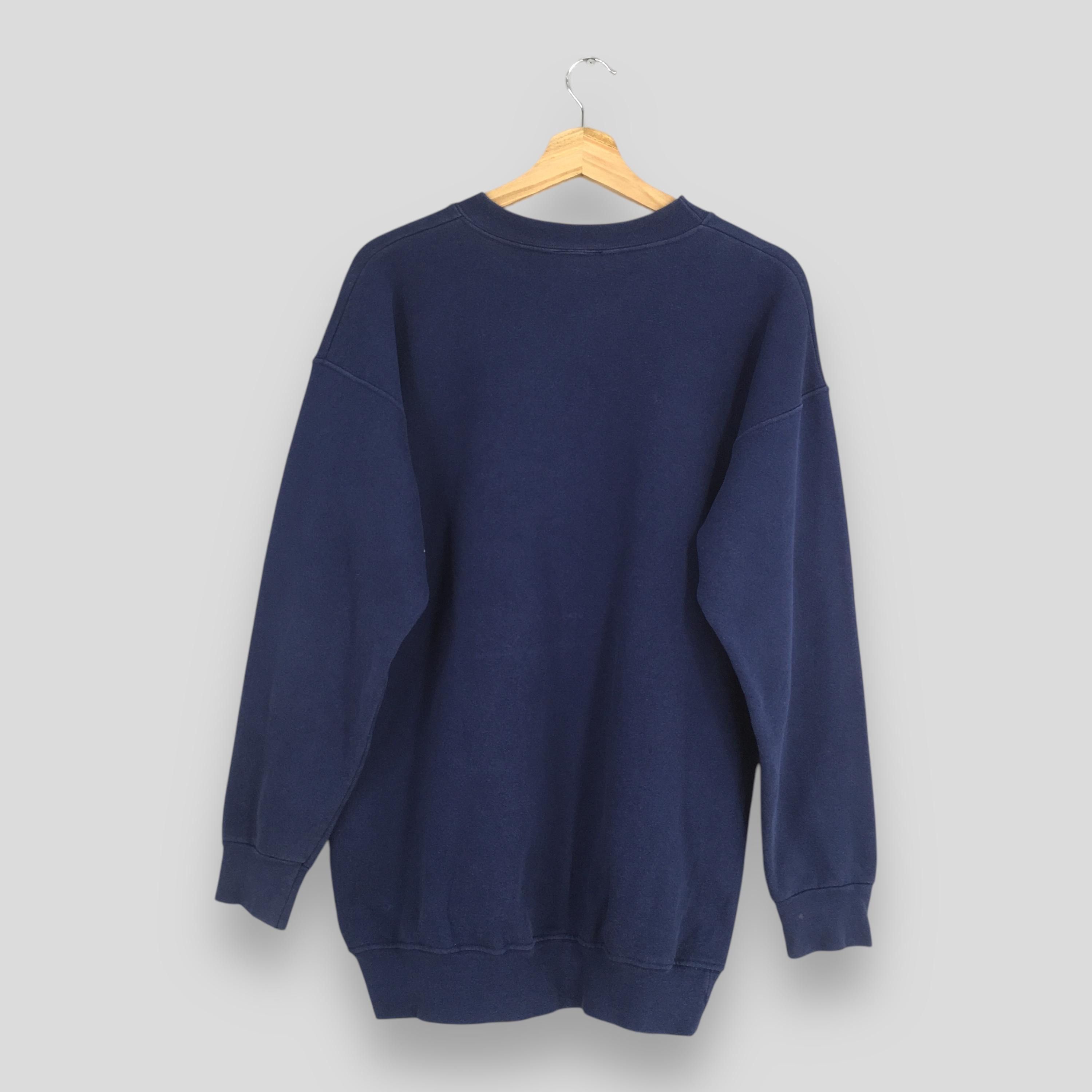 Vintage × Volcom Vintage 90s Volcom Skateboarding Blue Sweatshirt Medium Size US M / EU 48-50 / 2 - 7 Thumbnail