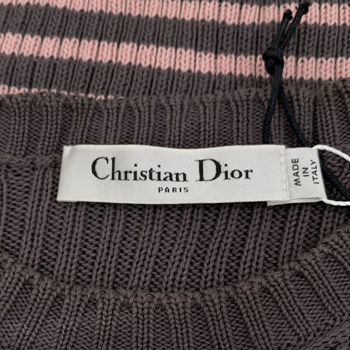 Dior Christian Dior 23 Colorblocked Striped Knit Sweatshirt Size XS / US 0-2 / IT 36-38 - 5 Thumbnail