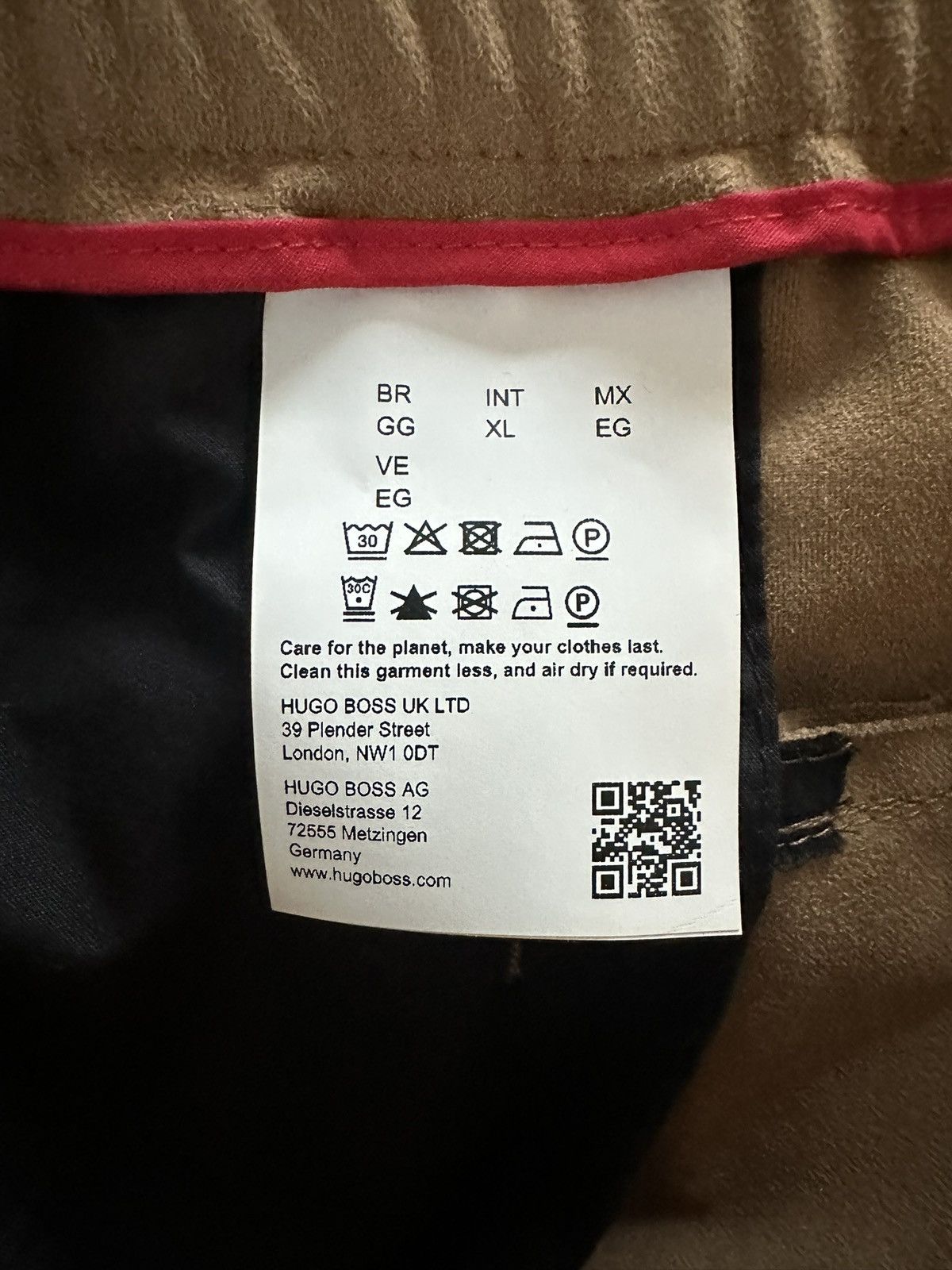 Hugo Boss HUGO Hugo Boss Faux Suede Jogger Pants Size US 36 / EU 52 - 4 Thumbnail