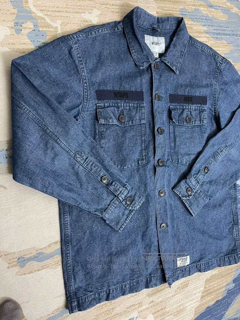 Wtaps Wtaps Blue jeans jacket Size US M / EU 48-50 / 2 - 4 Thumbnail