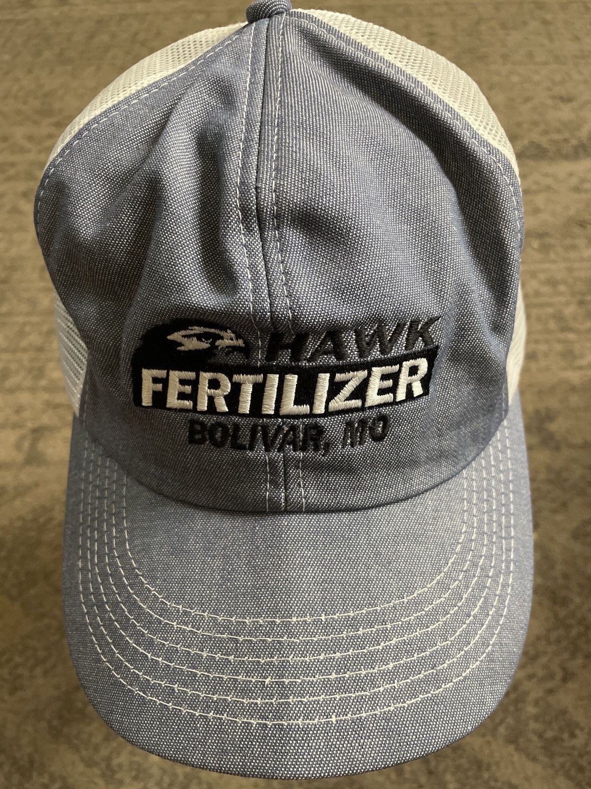 Vintage Hawk Fertilizer Bolivar MO SnapBack Trucker Hat Cap FARMER 🇺🇸 Size ONE SIZE - 1 Thumbnail