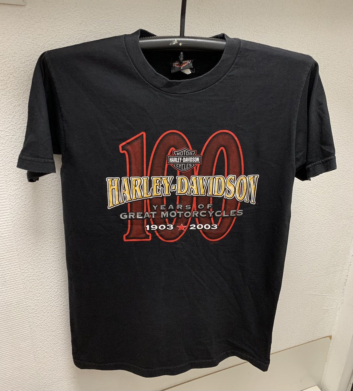 Harley Davidson Harley Davidson 2003 vintage t-shirt madeinusa 100 years gre Size US M / EU 48-50 / 2 - 1 Thumbnail