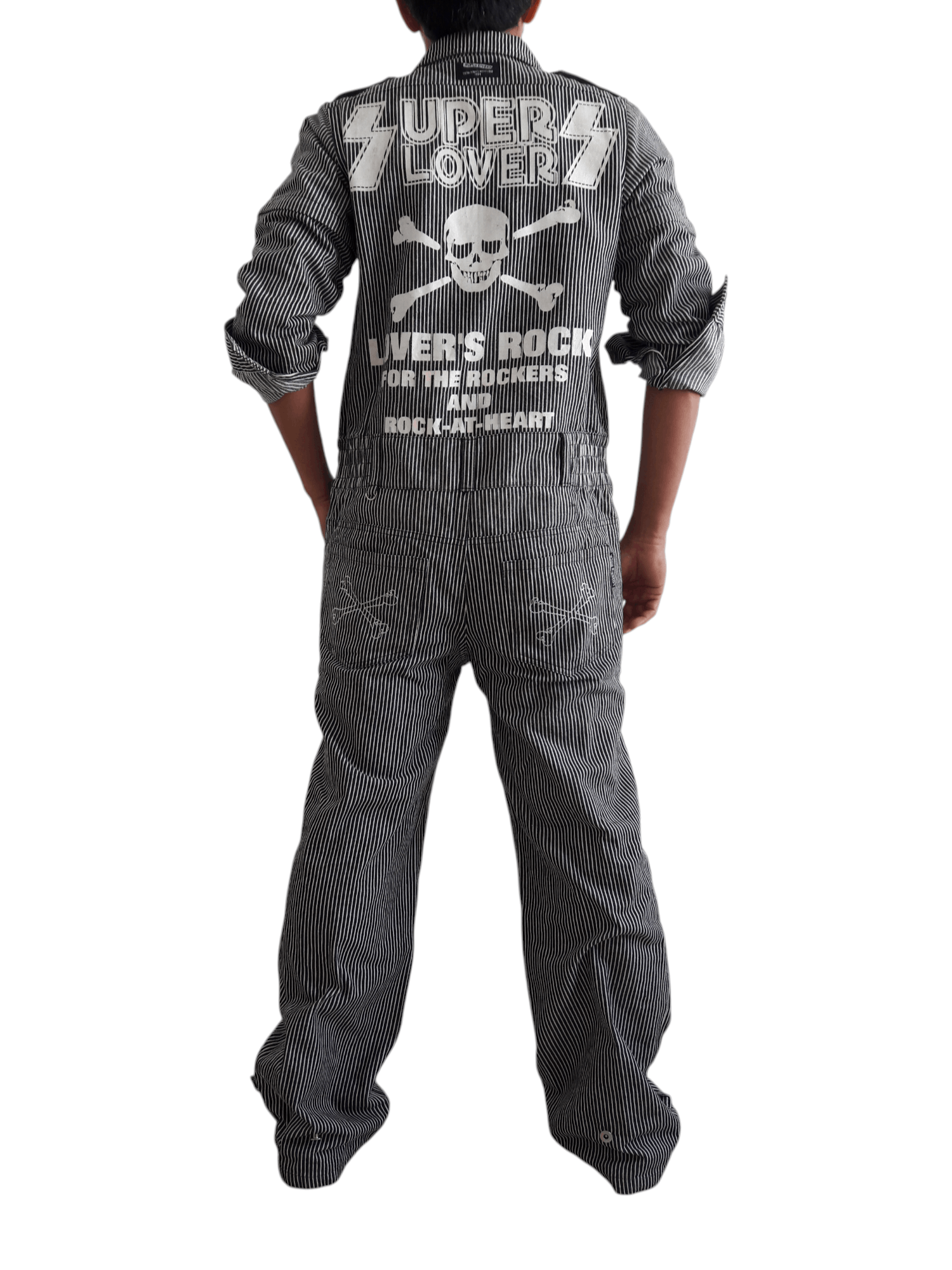 Tornado Mart ☠️ Lovers rock by super lovers punk rock overall jumpsuits Size US 30 / EU 46 - 1 Thumbnail