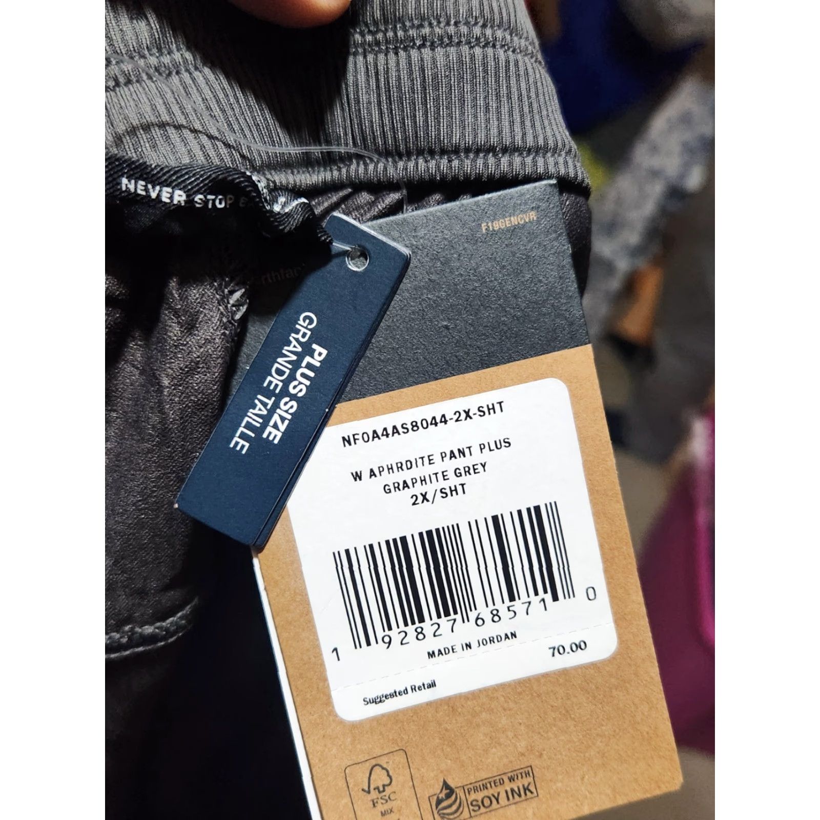 The North Face The North Face Women’s Aphrodite Pant 2XL Graphite Grey NWT Activewear Pants Women Size 40" / US 18 - 3 Thumbnail