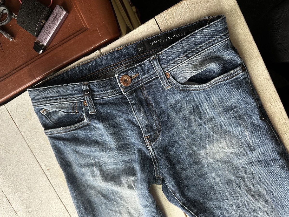 Armani 🚨Gothic Armani Regular Slim relax Flared Jeans Womens Size 30" / US 8 / IT 44 - 2 Thumbnail