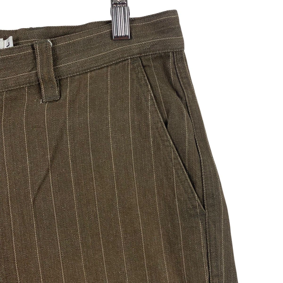 Japanese Brand CLONEDEVGRU Japanesebrand stripe design cargo pants Size US 32 / EU 48 - 7 Thumbnail