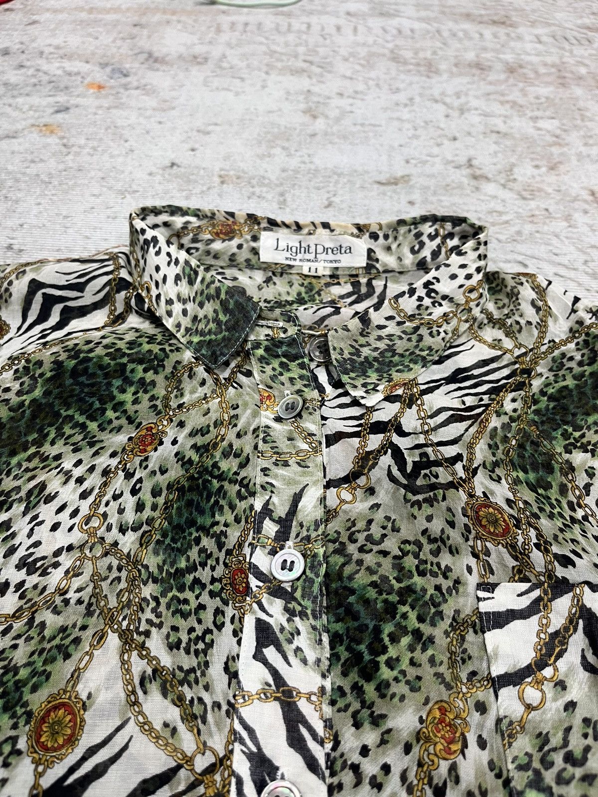 Japanese Brand Light Preta New Roman/Tokyo Chains Leopard Motif Multicolor Size M / US 6-8 / IT 42-44 - 4 Thumbnail