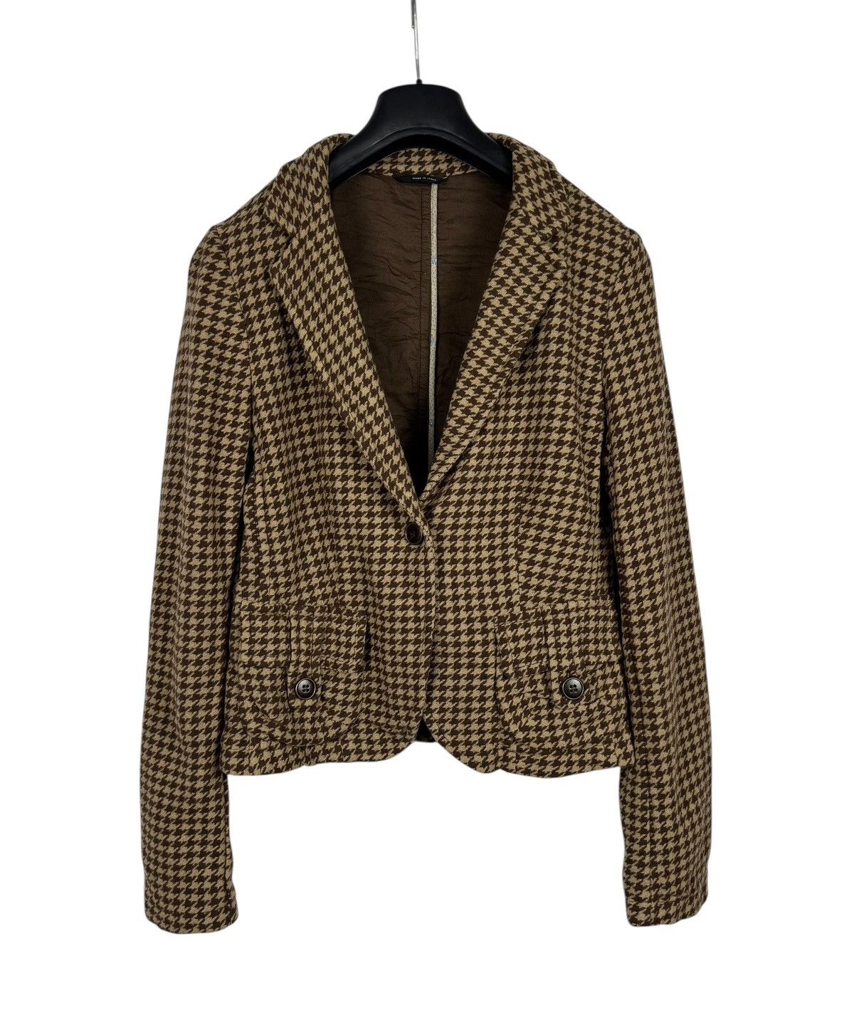 Weekend Max Mara Weekend Max Mara Vintage Line Blazer Wool Glencheck US10 Size L / US 10 / IT 46 - 9 Thumbnail