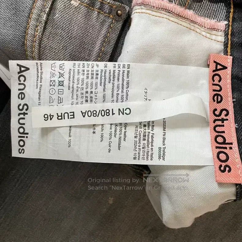 Acne Studios Acne Studios Relaxed Loose Button Wide Leg Jeans Size US 30 / EU 46 - 3 Thumbnail