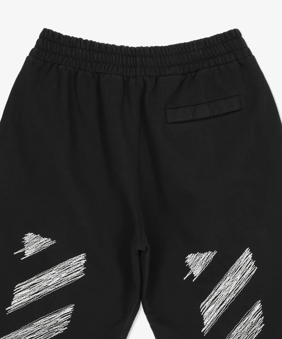 Off-White o1gr1nt0325 Scribble Sweat Short in Black Size US 30 / EU 46 - 4 Thumbnail