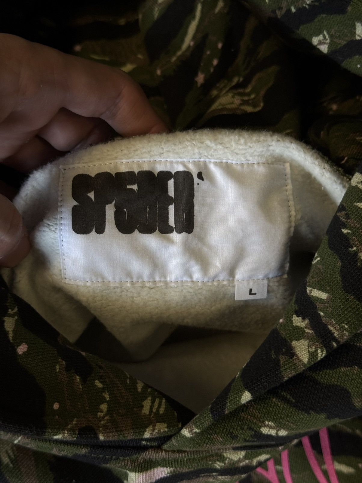 Sp5der Sp5der Worldwide Green Camo Hoodie Size L (NEW) Size US L / EU 52-54 / 3 - 7 Thumbnail