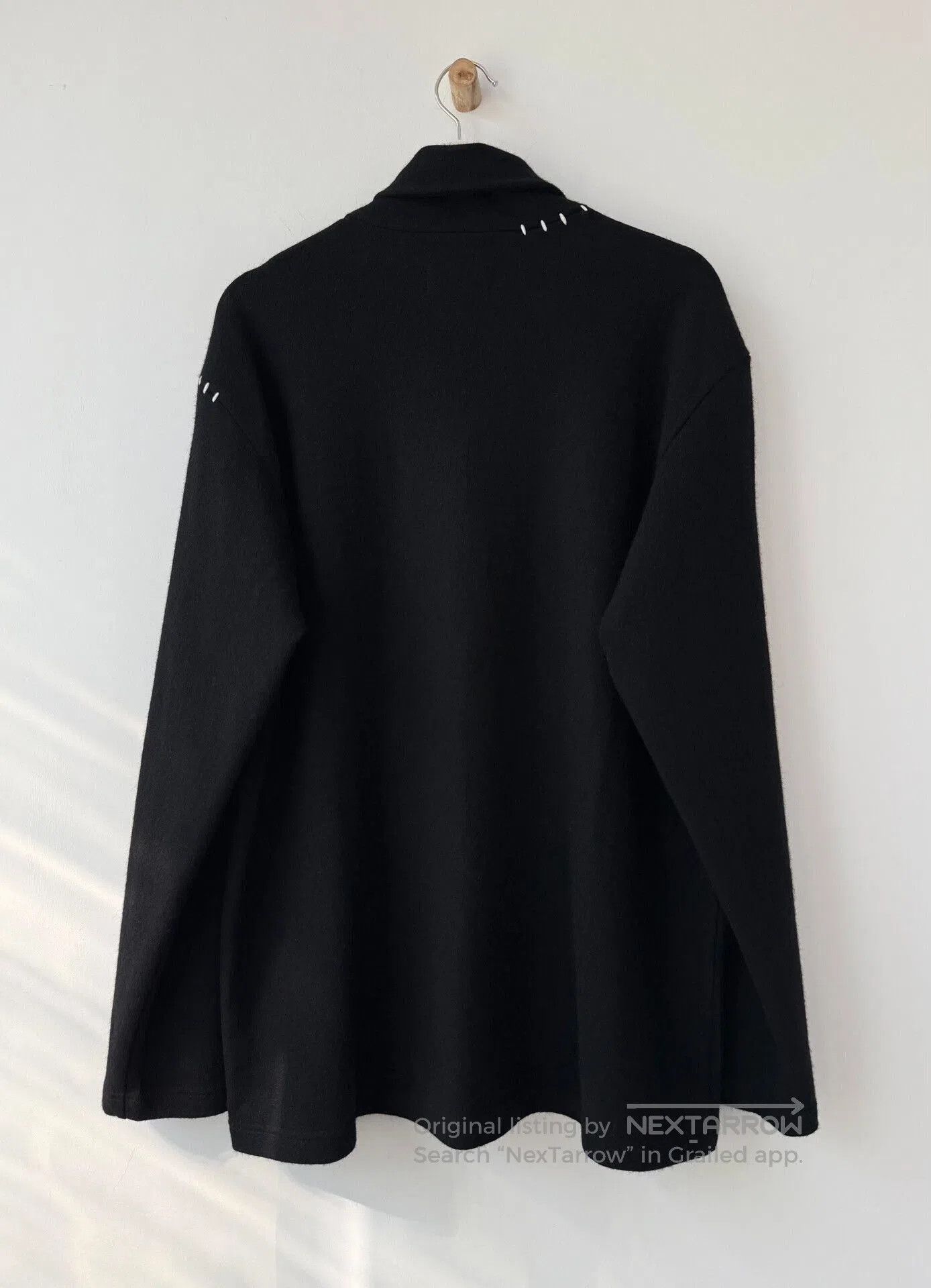 Yohji Yamamoto Yohji Yamamoto Wool Turtleneck Top. Size US L / EU 52-54 / 3 - 2 Thumbnail
