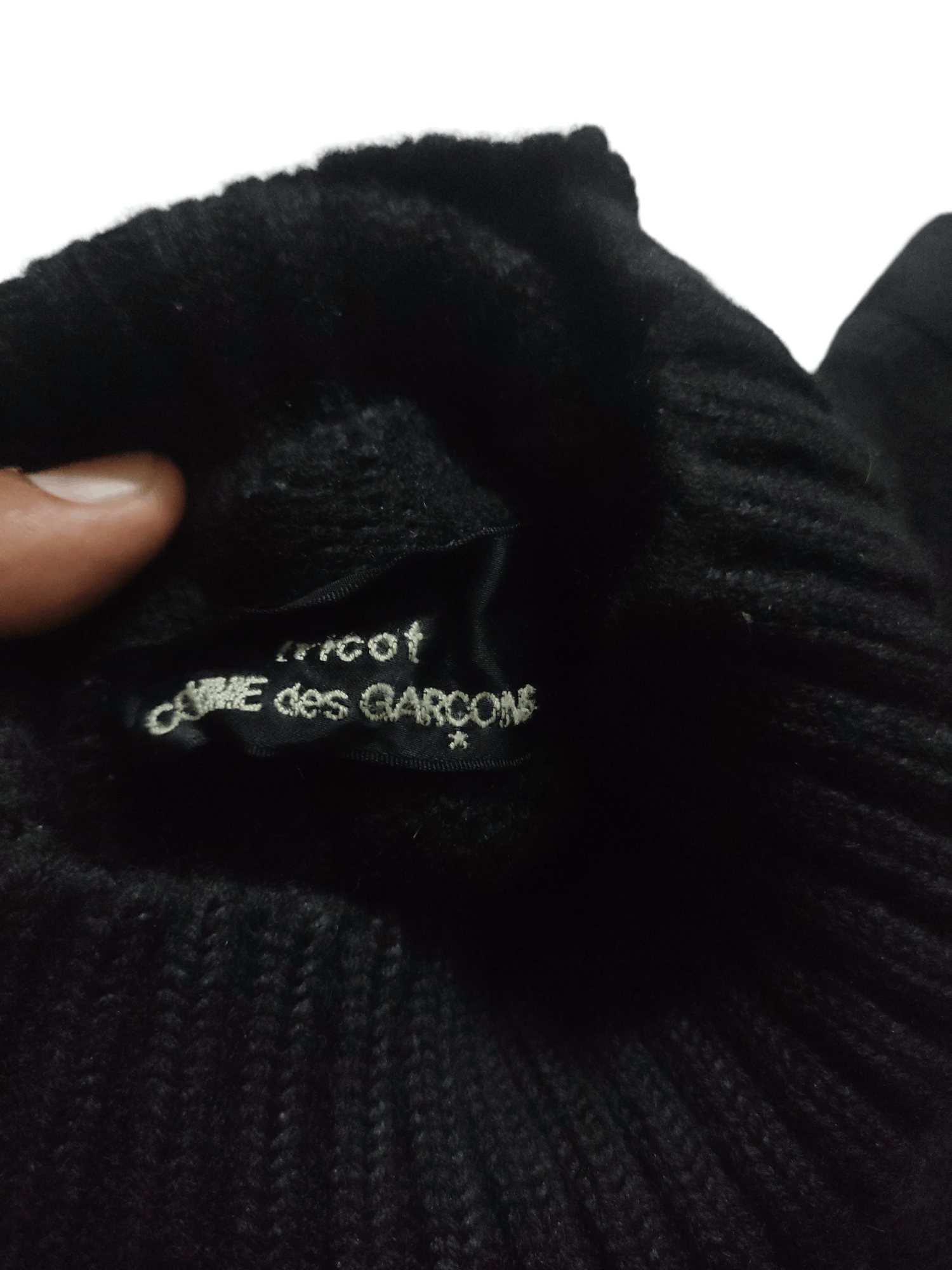 Comme des Garcons × Junya Watanabe × Tricot Comme des Garcons Comme des Garcon Tricot Long-Sleeve Knitted Sweater Size M / US 6-8 / IT 42-44 - 7 Thumbnail