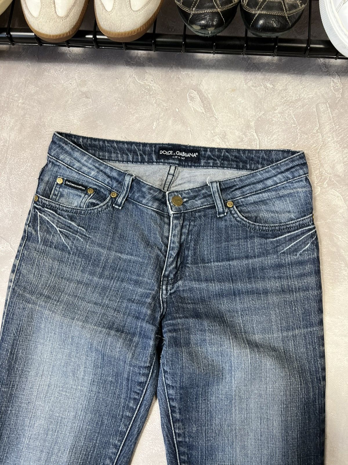 Dolce & Gabbana × Vintage Vintage Dolce Gabbana Y2k Jeans Size 30" / US 8 / IT 44 - 5 Thumbnail