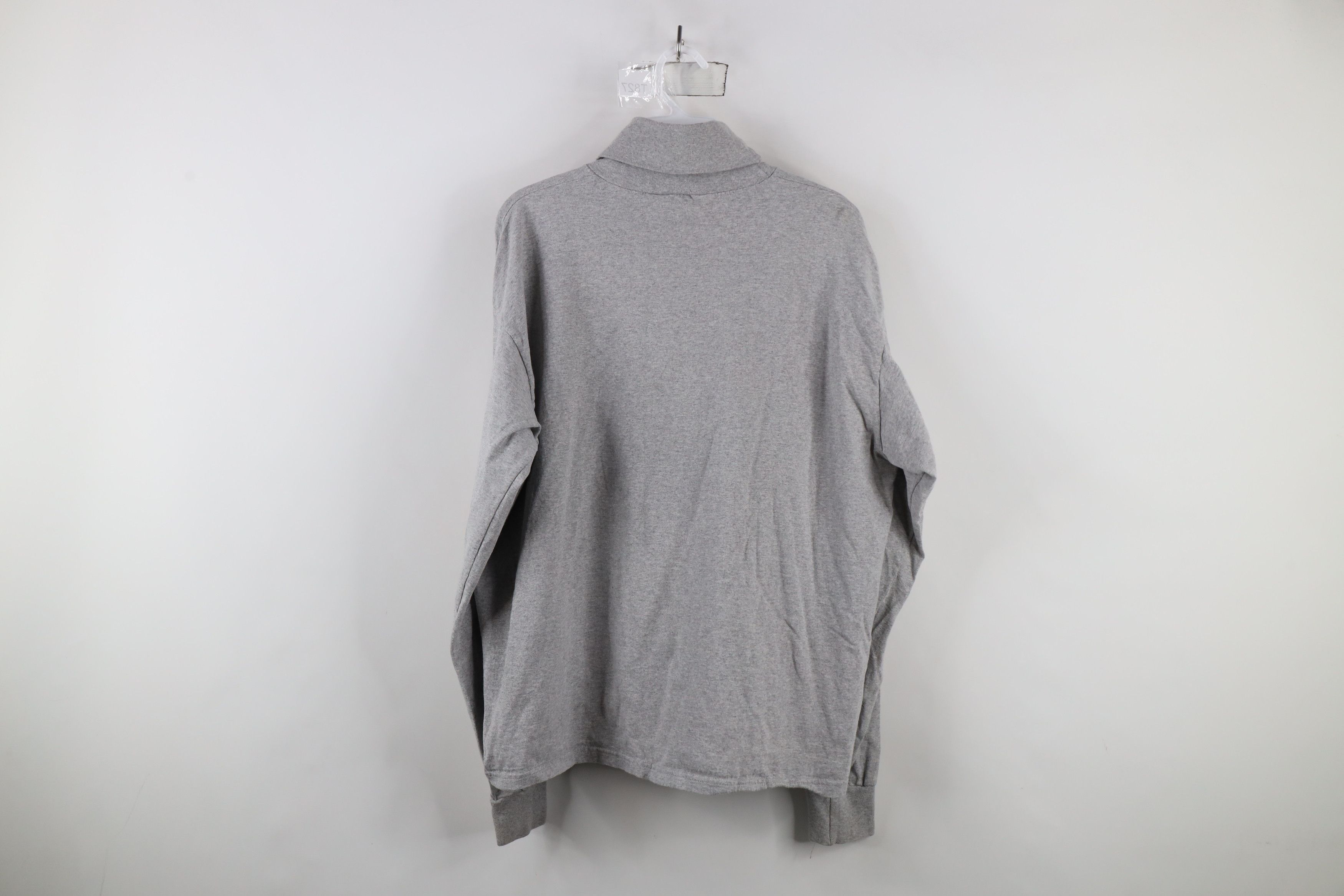 Champion × Vintage Vintage 90s Champion Logo Long Sleeve Turtleneck T-Shirt Size US M / EU 48-50 / 2 - 10 Thumbnail