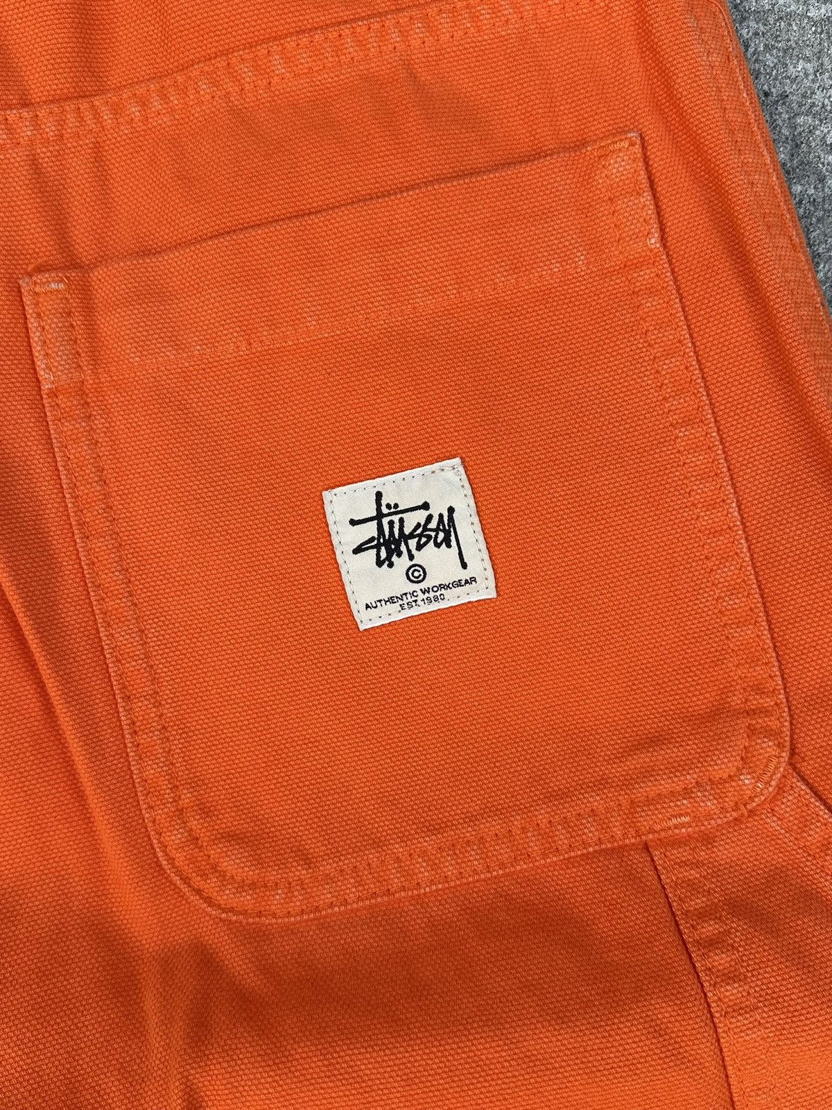 Stussy Stussy canvas work pant orange Size US 32 / EU 48 - 7 Thumbnail