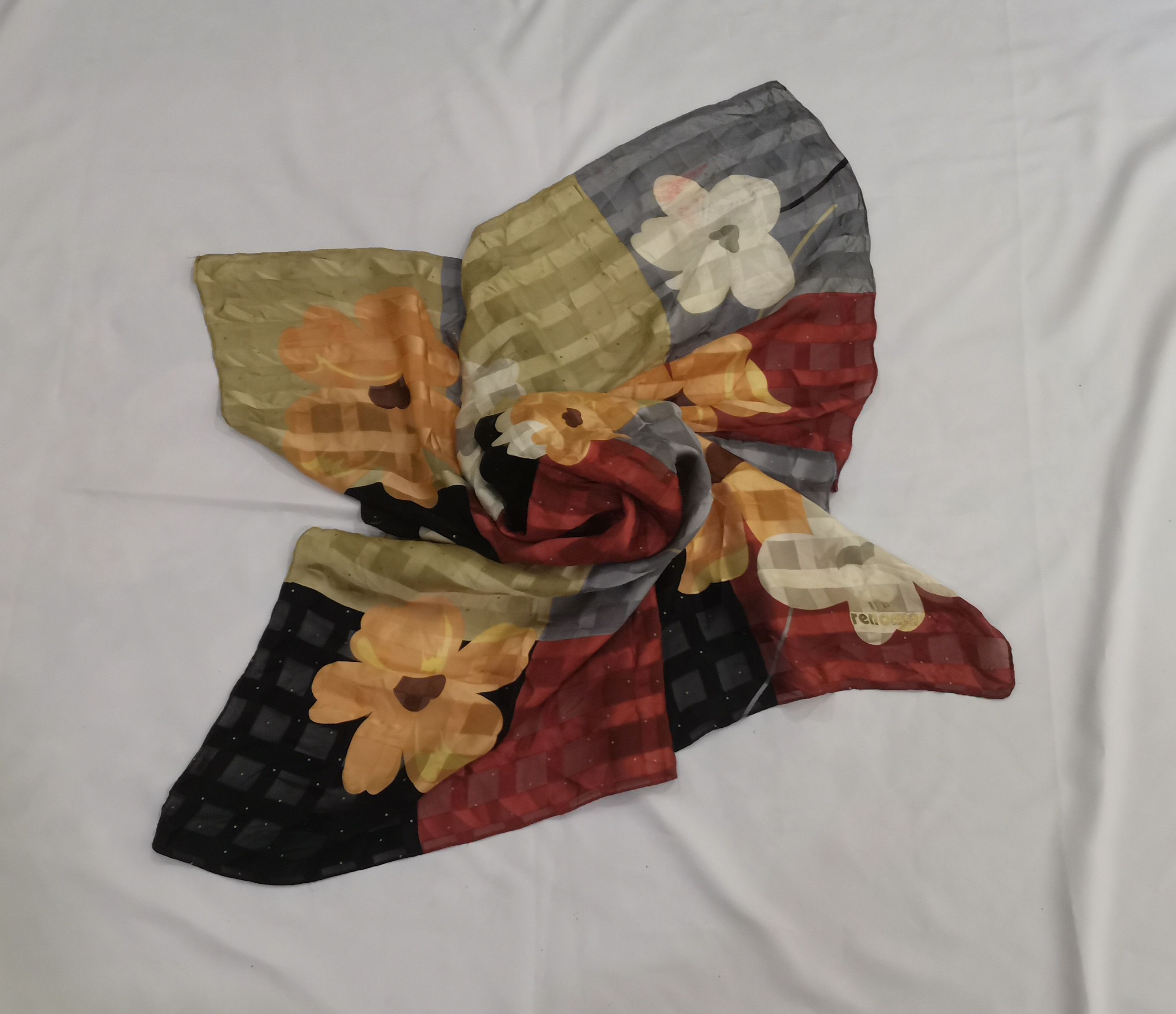 Renoma × Vintage Rare vintage UP RENOMA scarves luxury design Size ONE SIZE - 4 Thumbnail