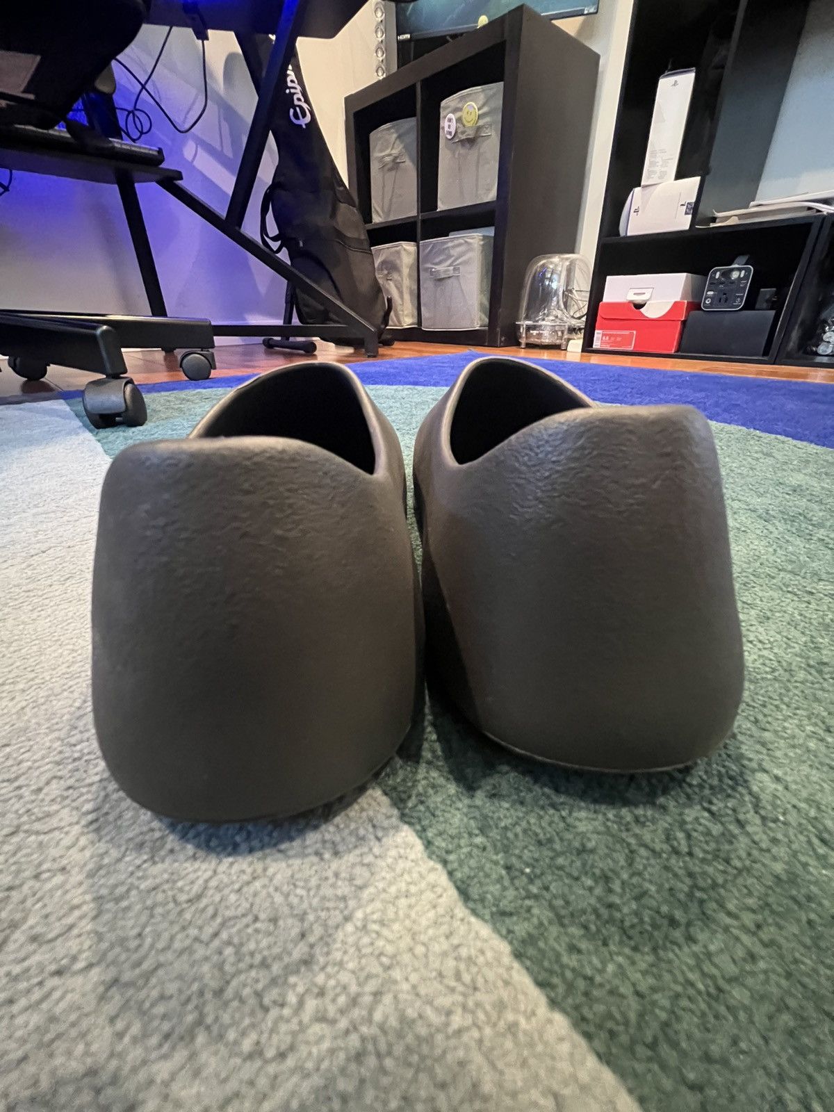Yeezy Yeezy SL-01 slides / slip on - Black size 12 Size US 12 / EU 45 - 3 Thumbnail