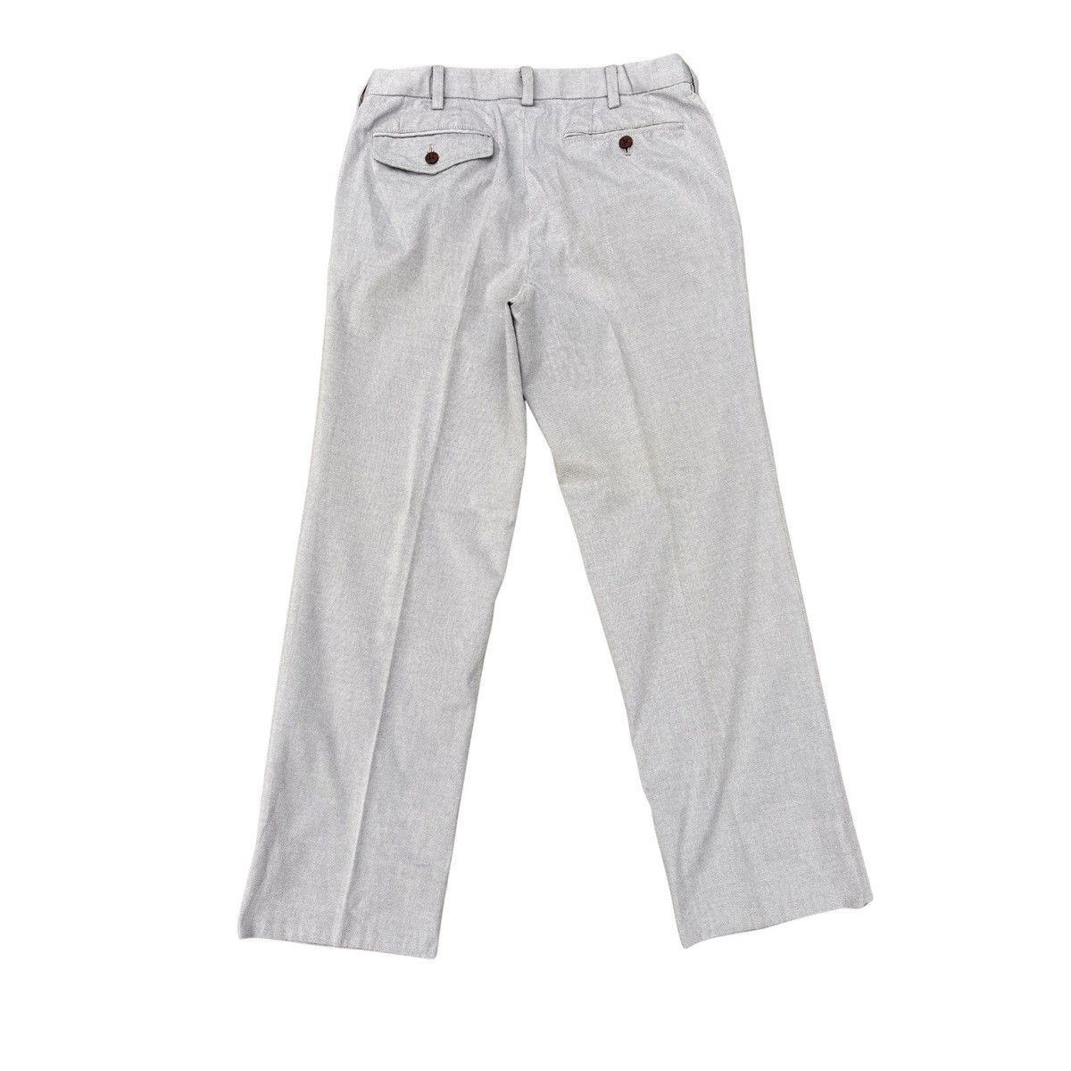 Japanese Brand Full House Homme Gray Trousers Straight Leg, Size US 30 / EU 46 - 2 Thumbnail