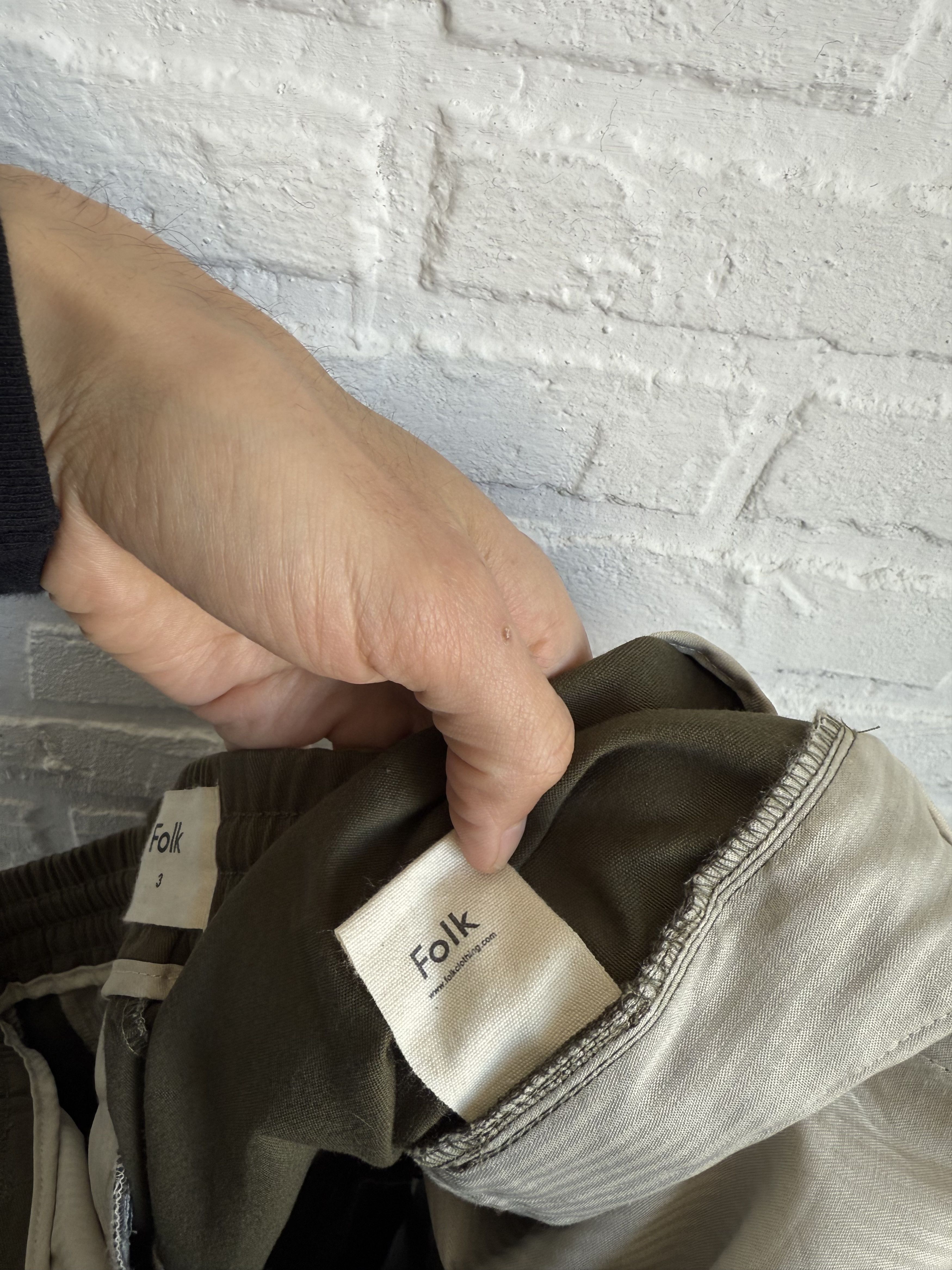 Folk Folk olive shorts Size US 32 / EU 48 - 7 Thumbnail
