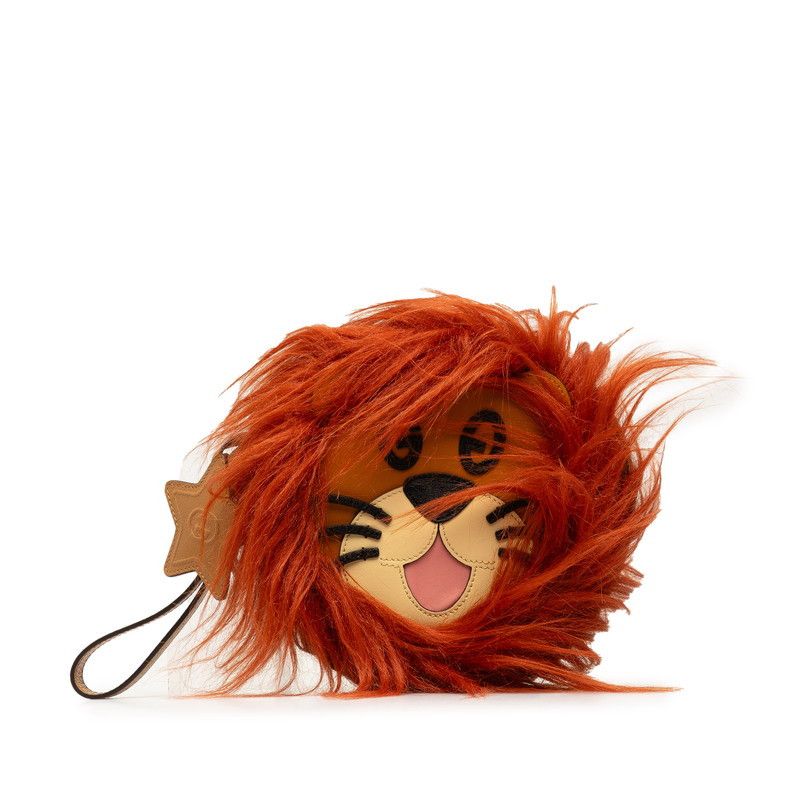 image of Gucci Lion Handbag in Brown, Women's
